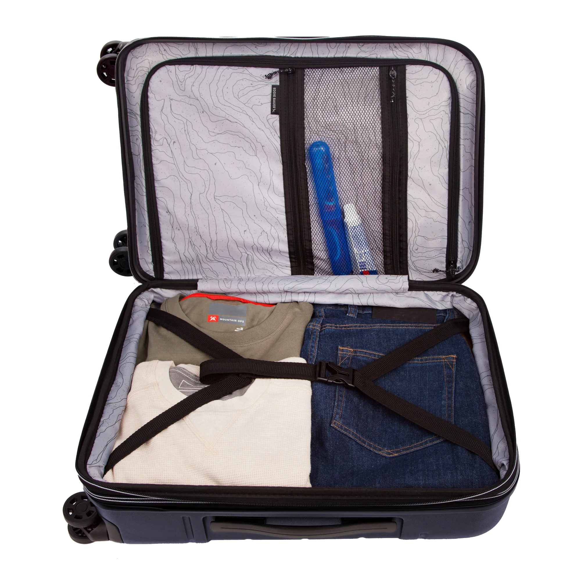 22" Glacier Pc/Abs Hardside Spinner - Image 12