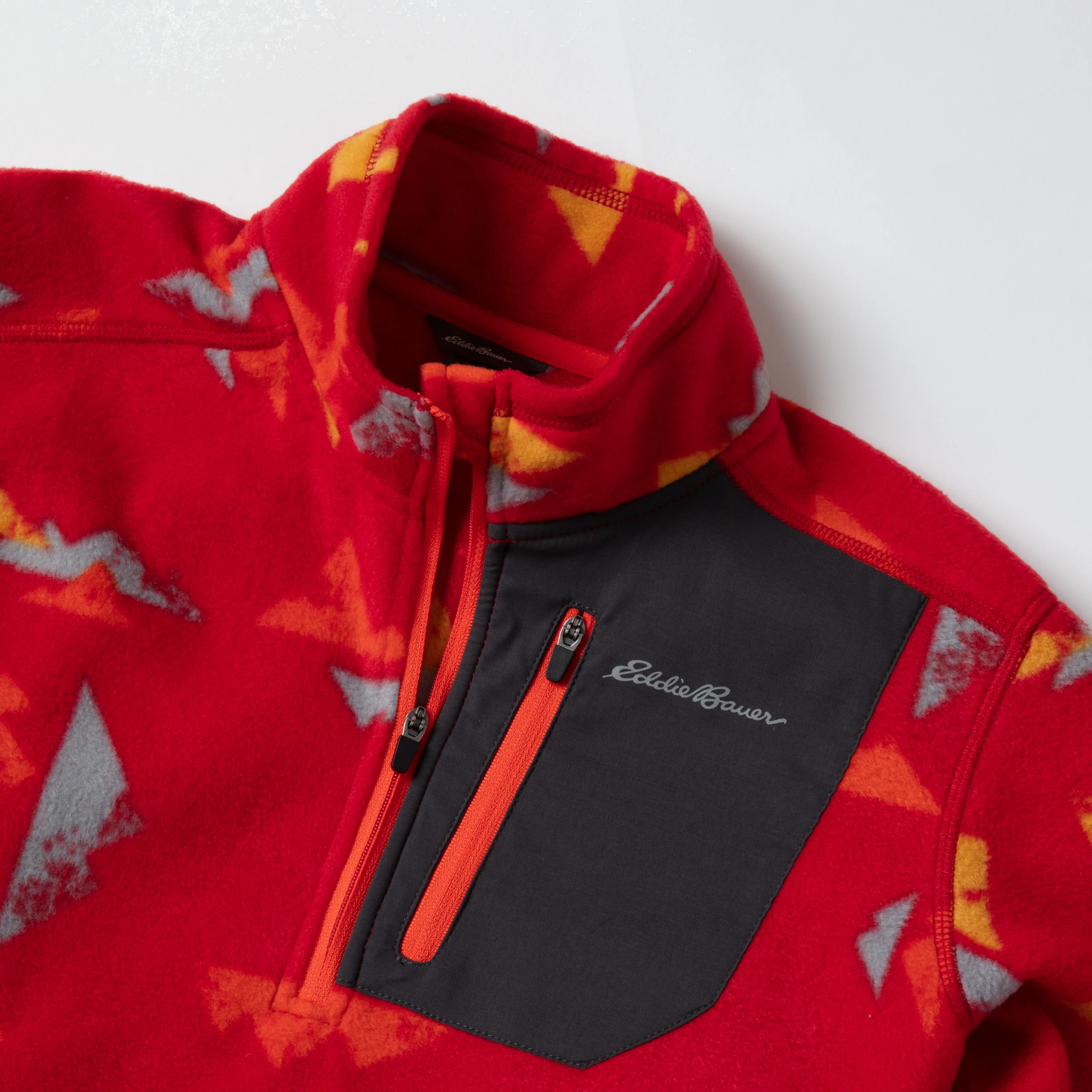 Boys Cloud Layer 1/4-Zip Pullover - Image 6