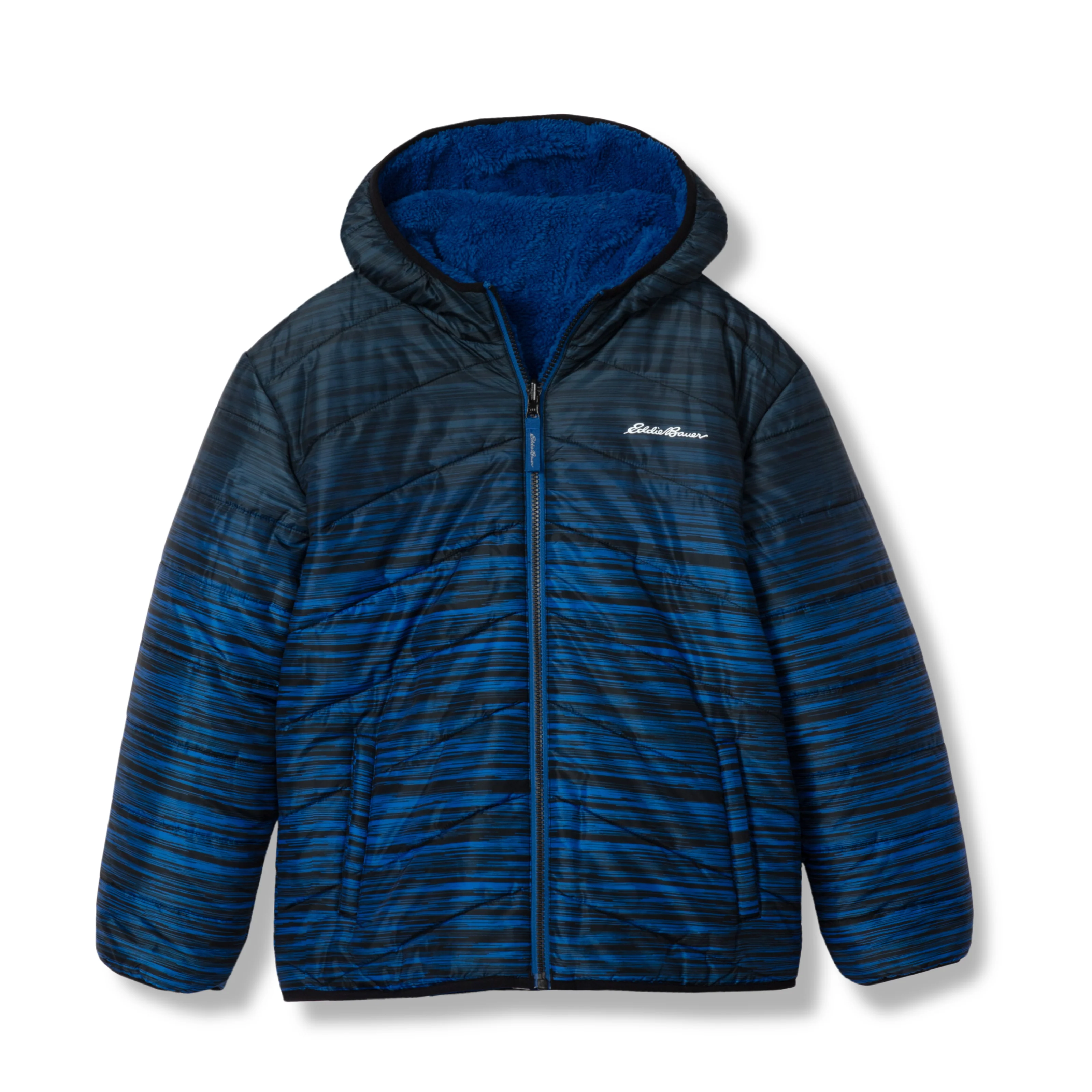 Boys Deer Harbor Reversible Hooded Jacket - Image 11