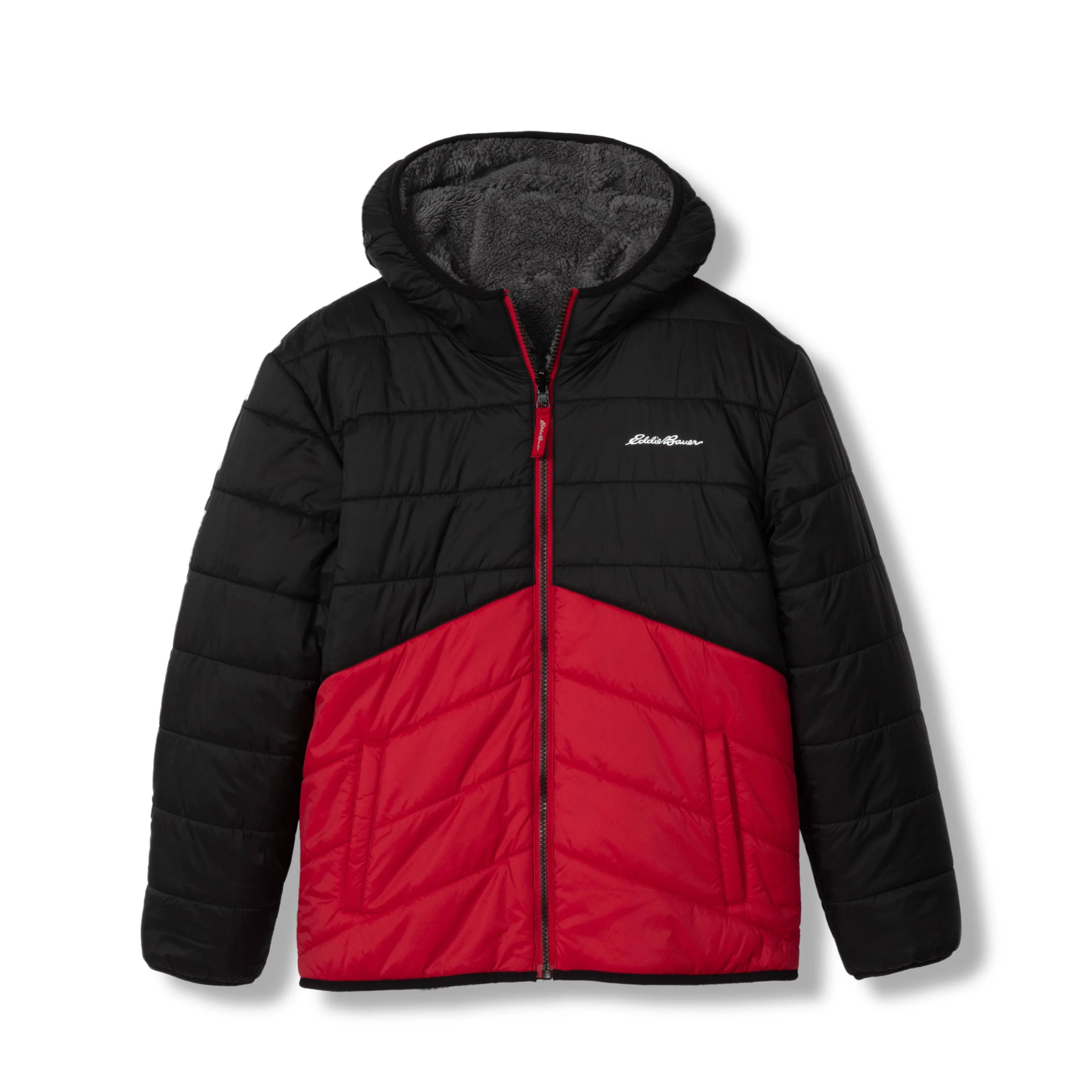 Boys Deer Harbor Reversible Hooded Jacket - Image 16