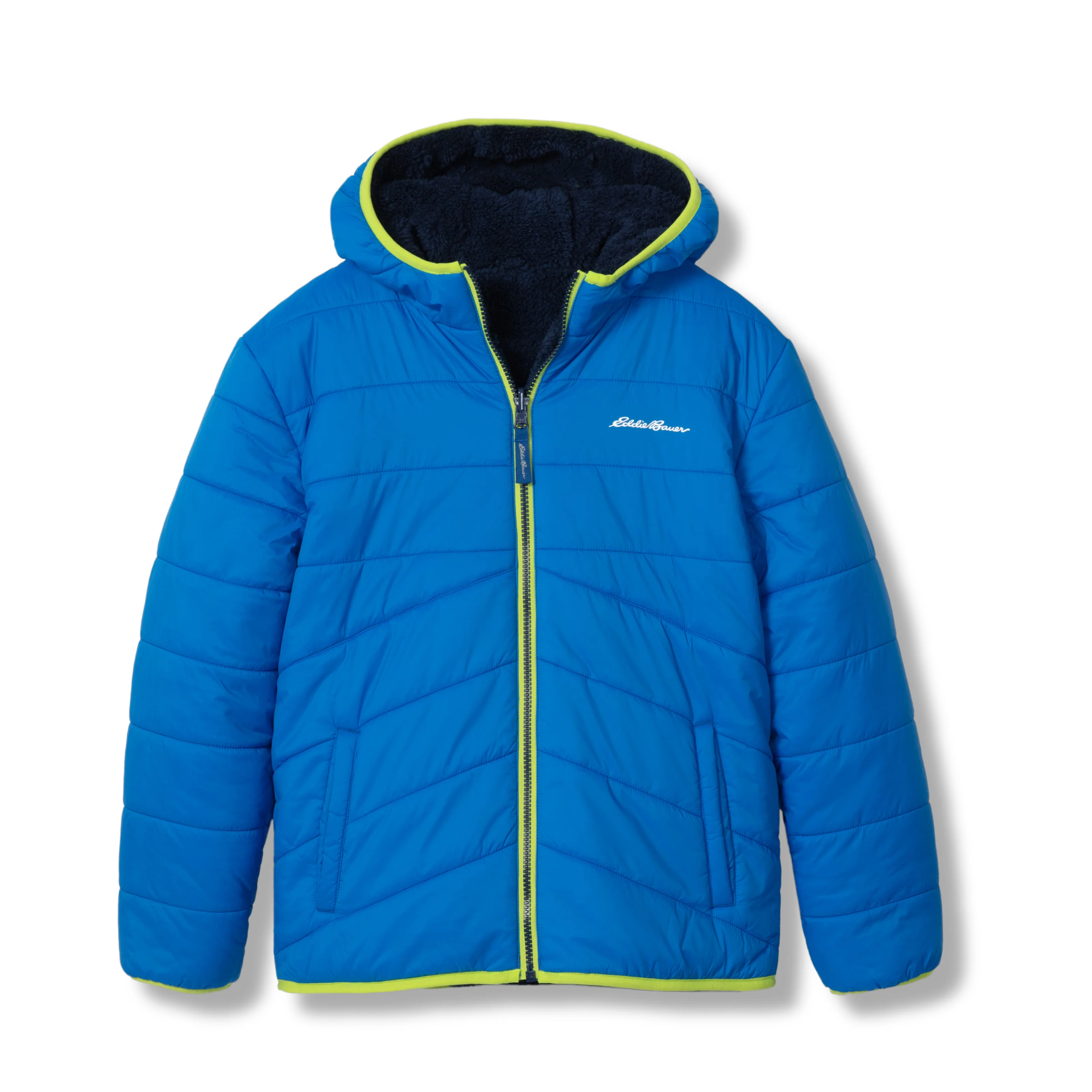 Boys Deer Harbor Reversible Hooded Jacket - Image 21