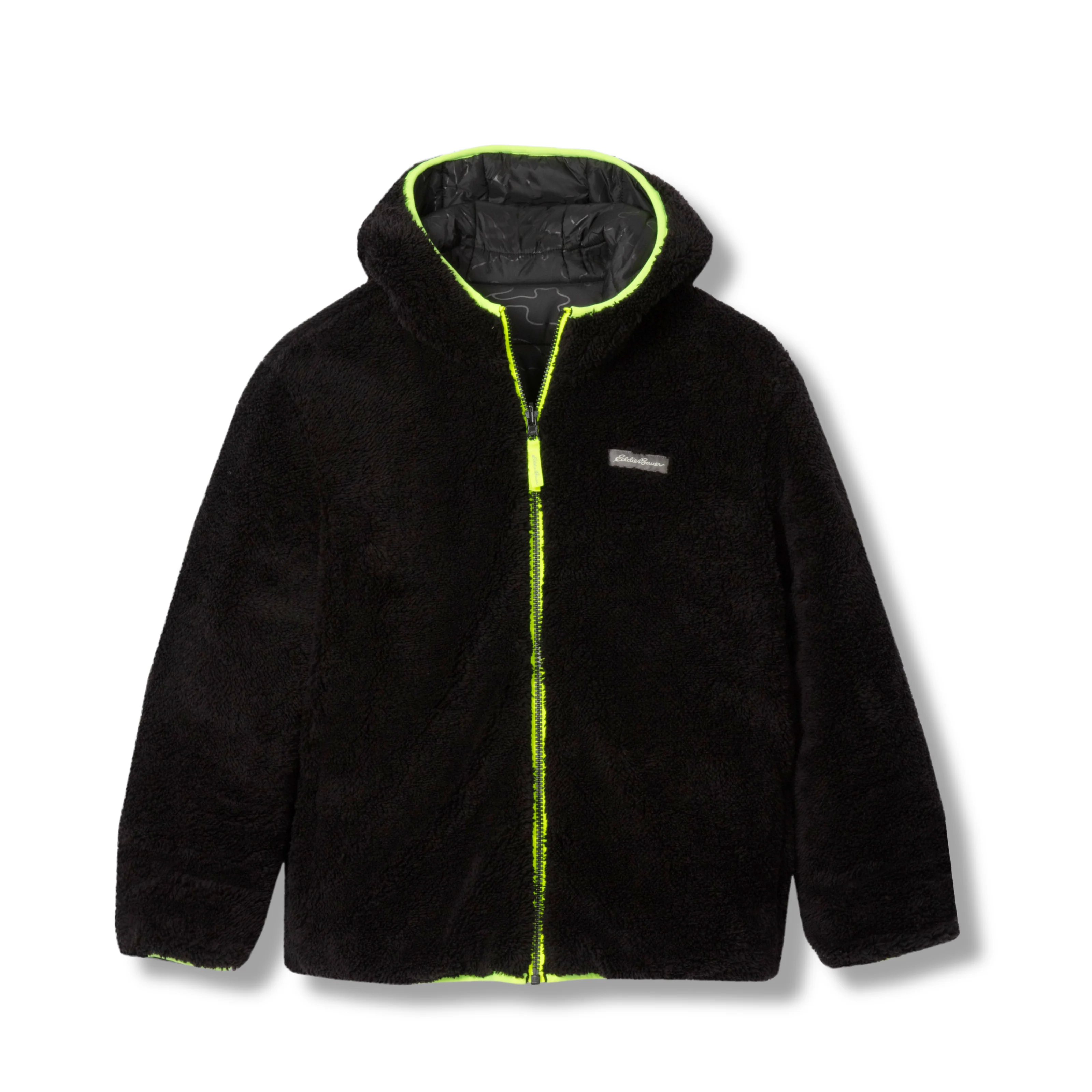 Boys Deer Harbor Reversible Hooded Jacket - Image 4