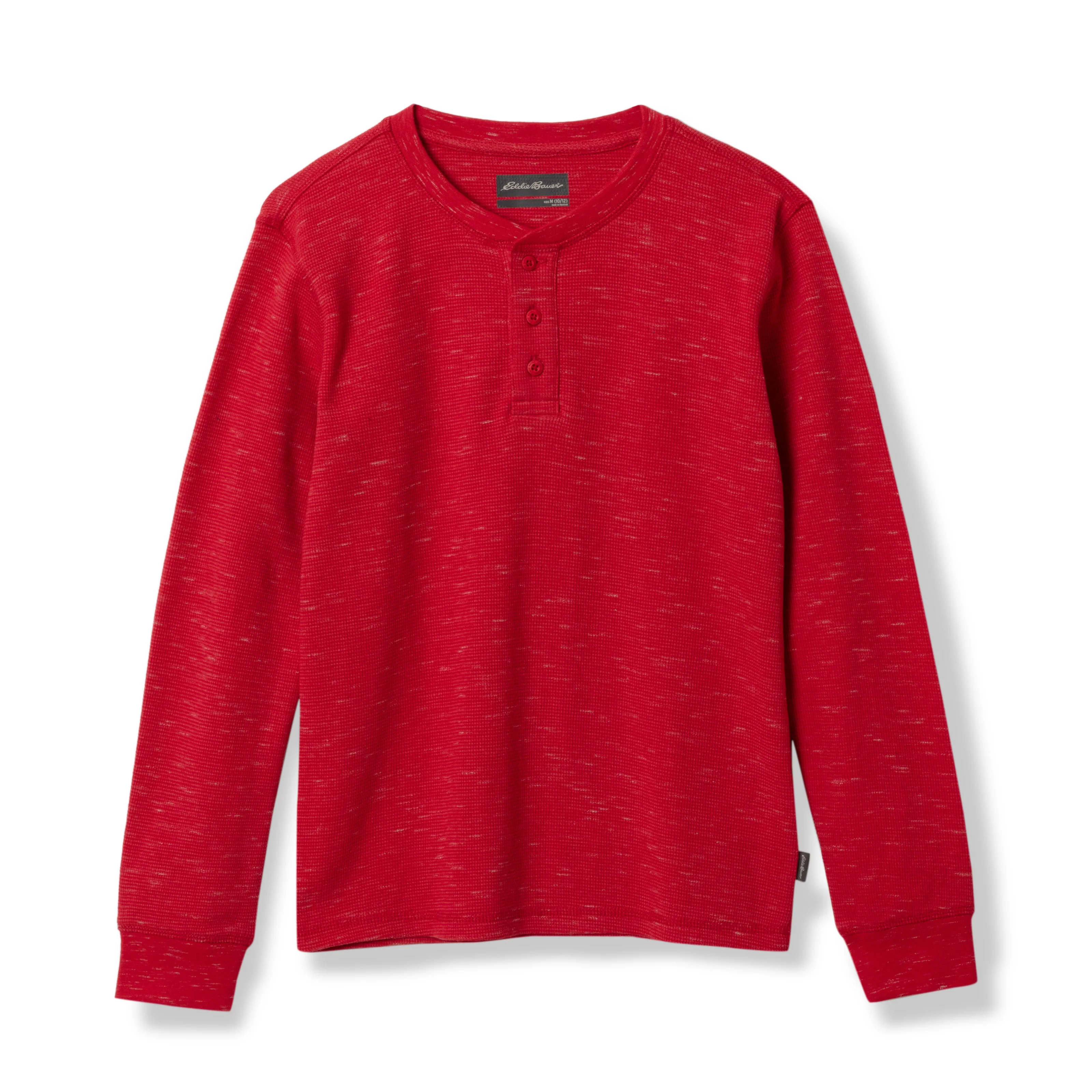 Boys Eddies Favorite Thermal Henley - Image 4