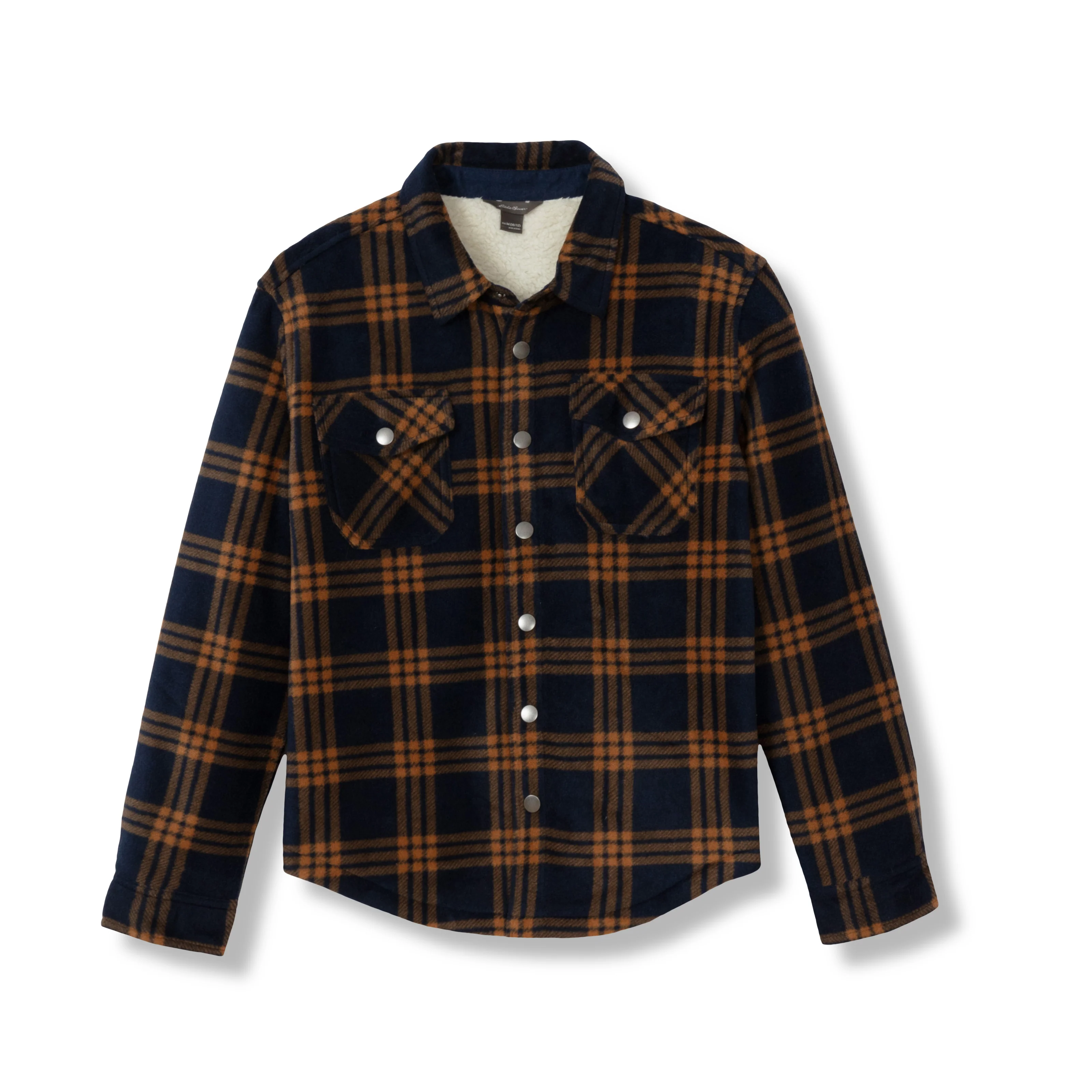 Boys Faux Shearling-Lined Shirt Jacket - Image 4