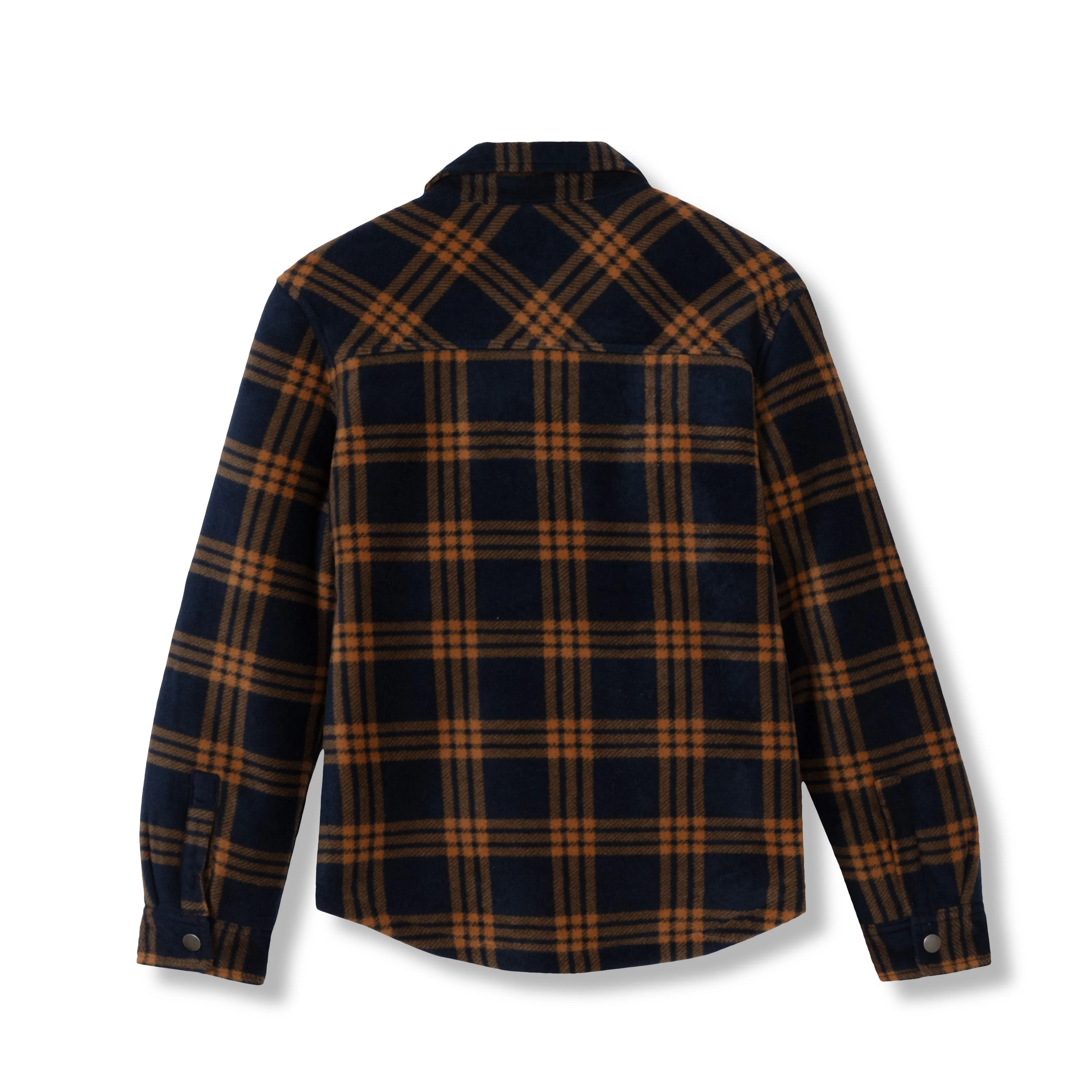 Boys Faux Shearling-Lined Shirt Jacket - Image 5