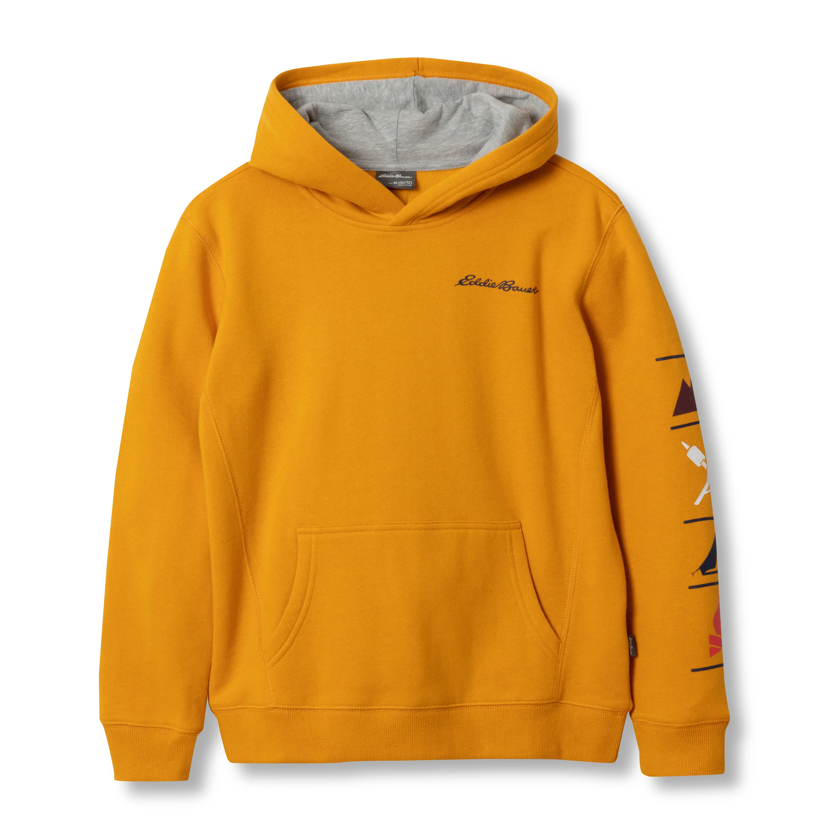 Boys Graphic Camp Fleece Hoodie - Image 9