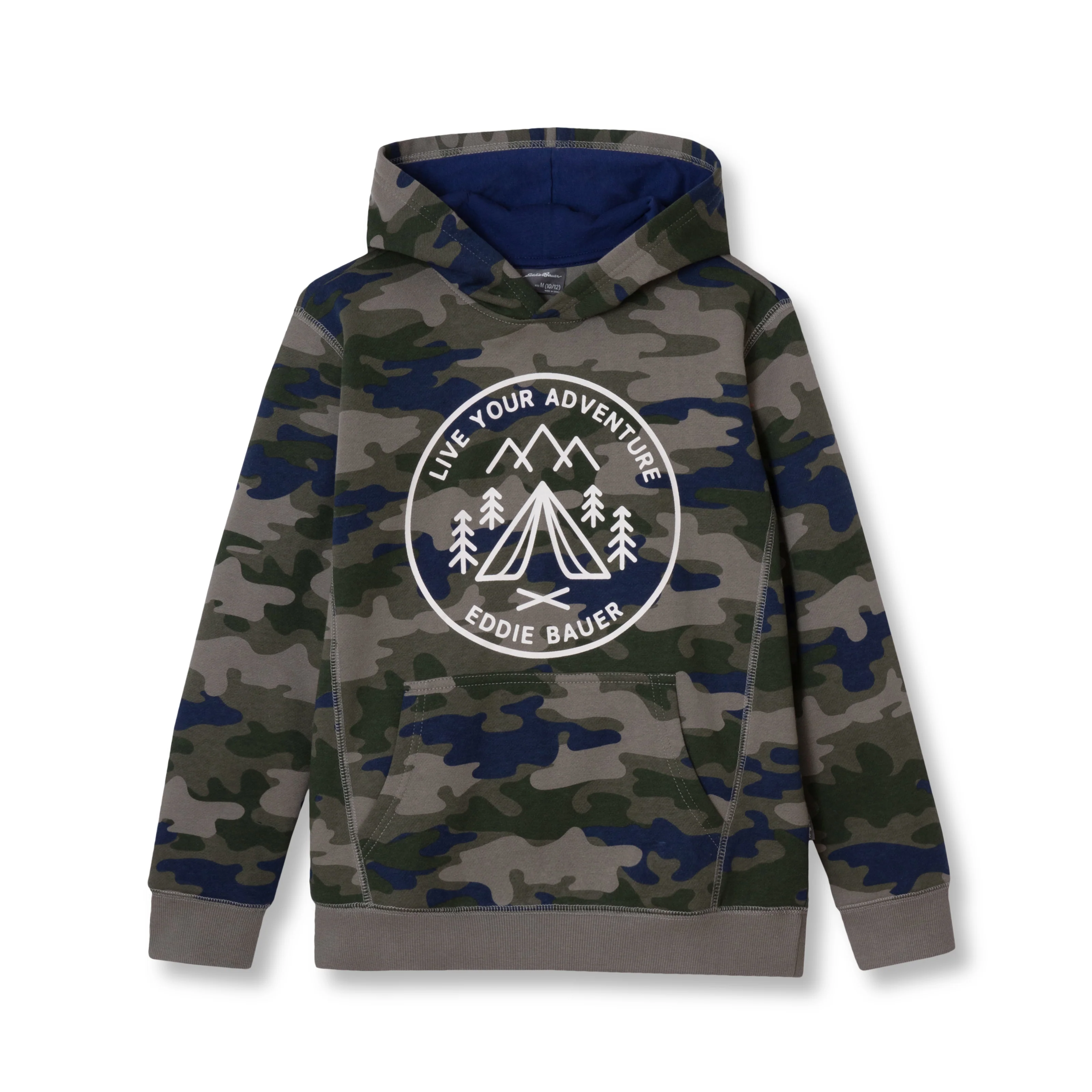 Boys Graphic Camp Fleece Hoodie - Image 10