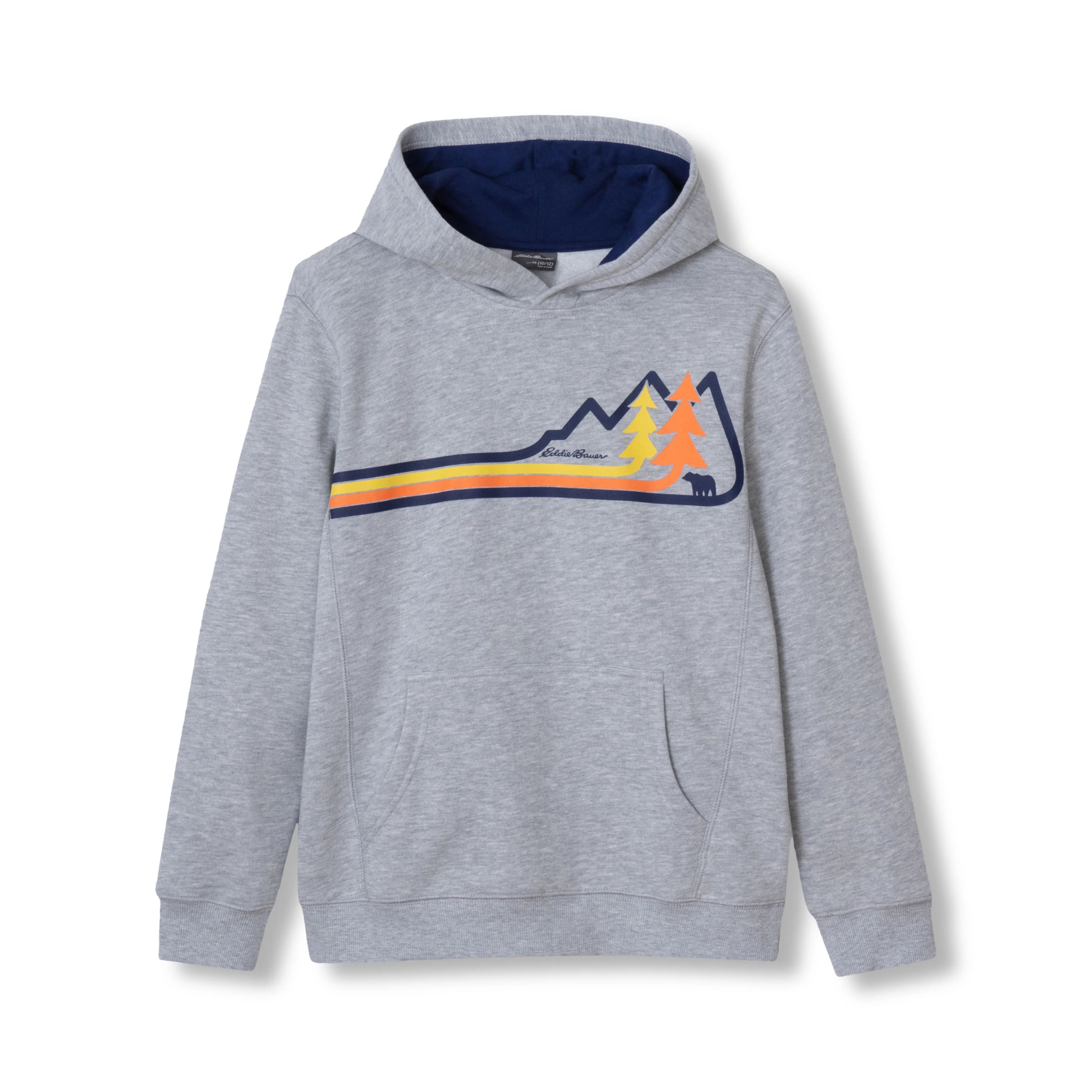 Boys Graphic Camp Fleece Hoodie - Image 7