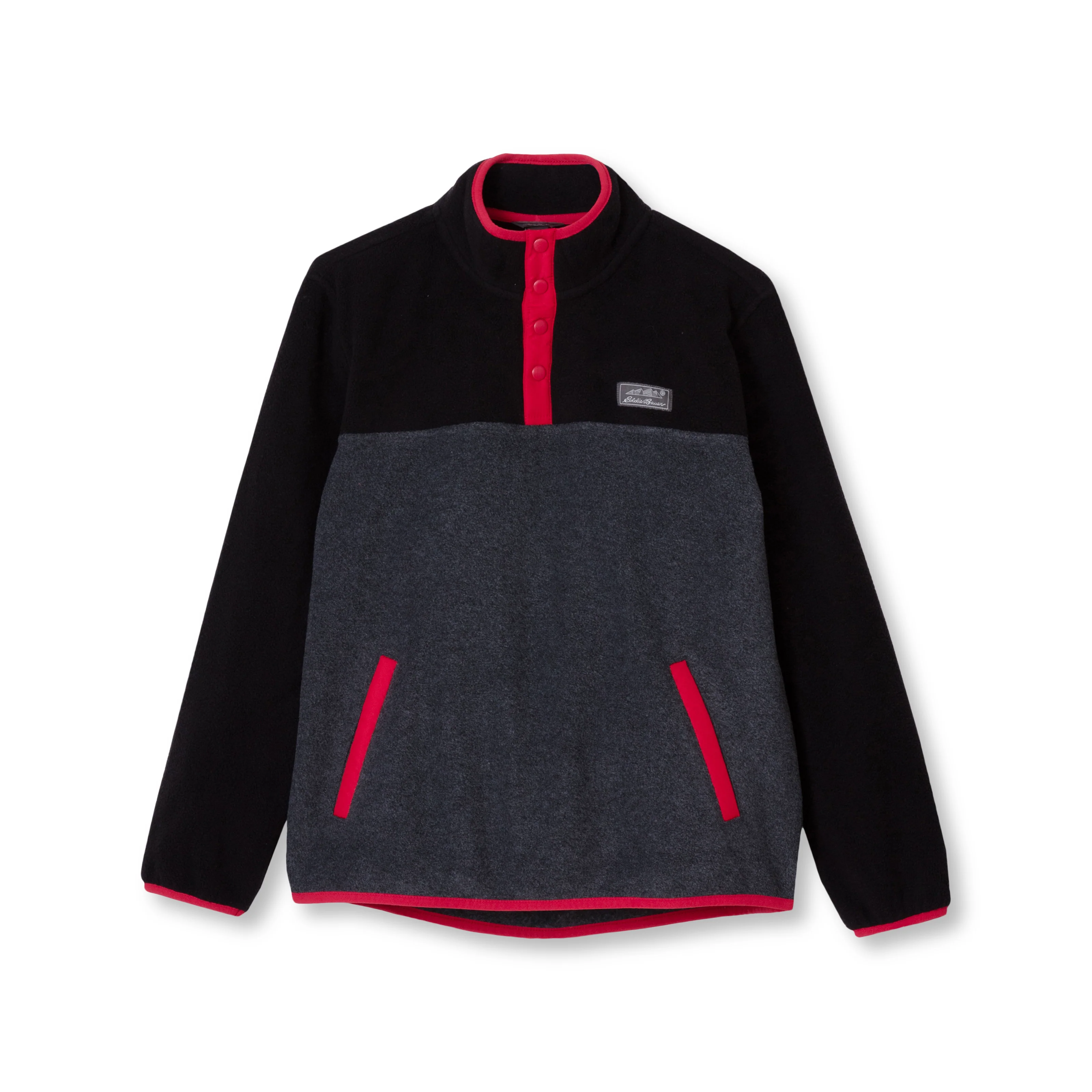 Boys Quest Fleece Snap Neck - Image 5