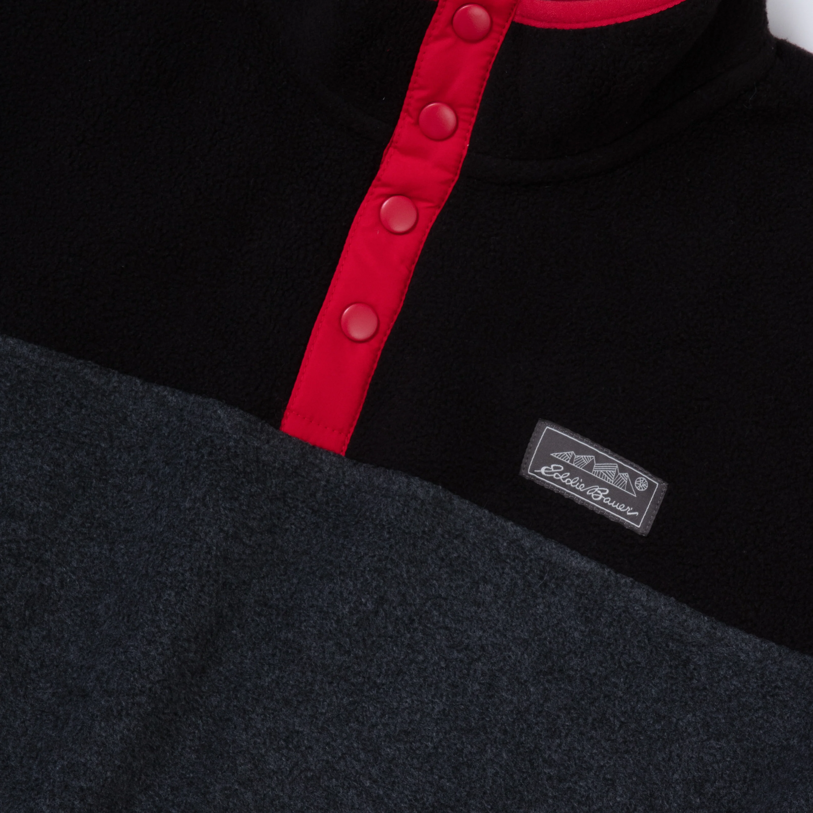Boys Quest Fleece Snap Neck - Image 7