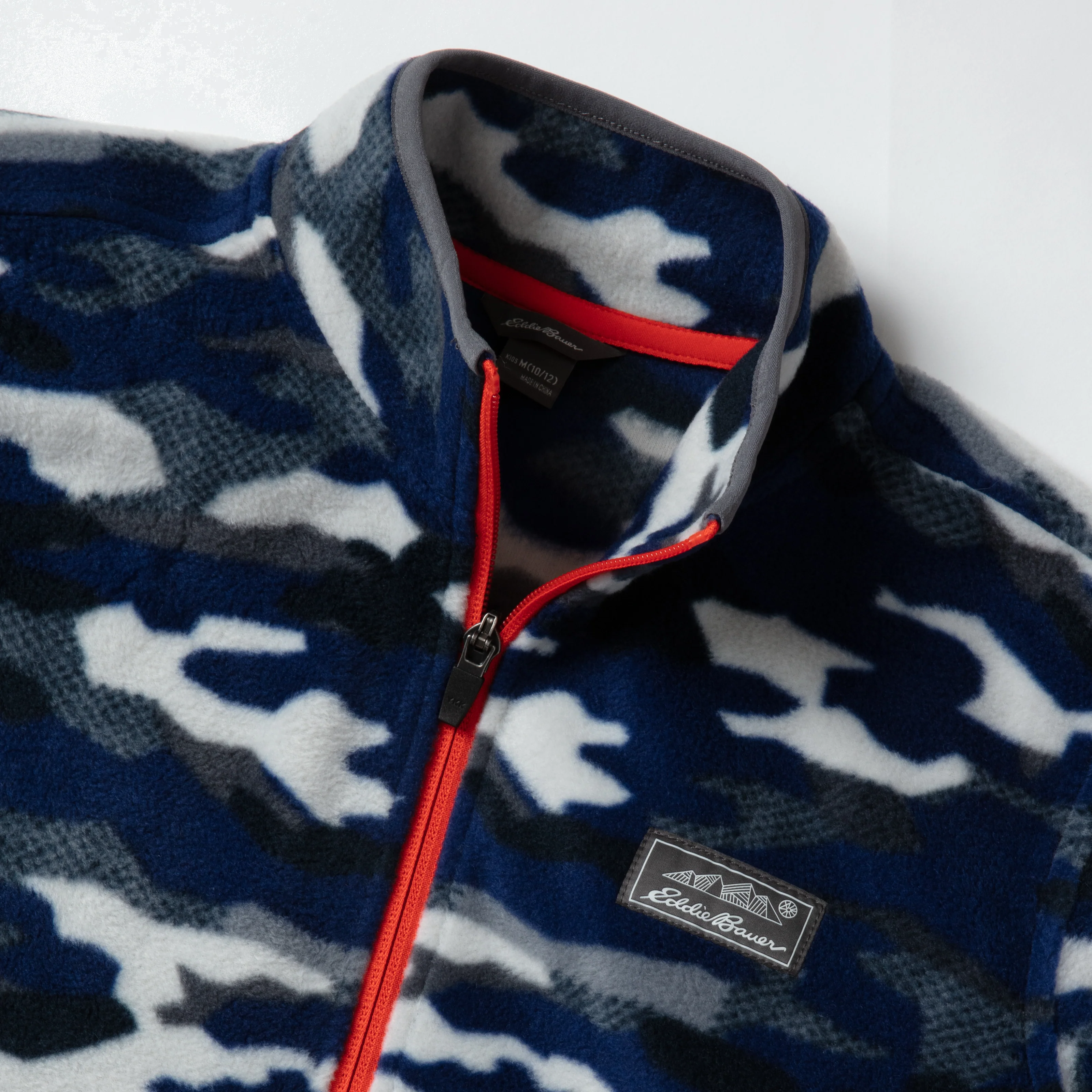 Boys Quest Fleece Full-Zip - Camo - Image 4