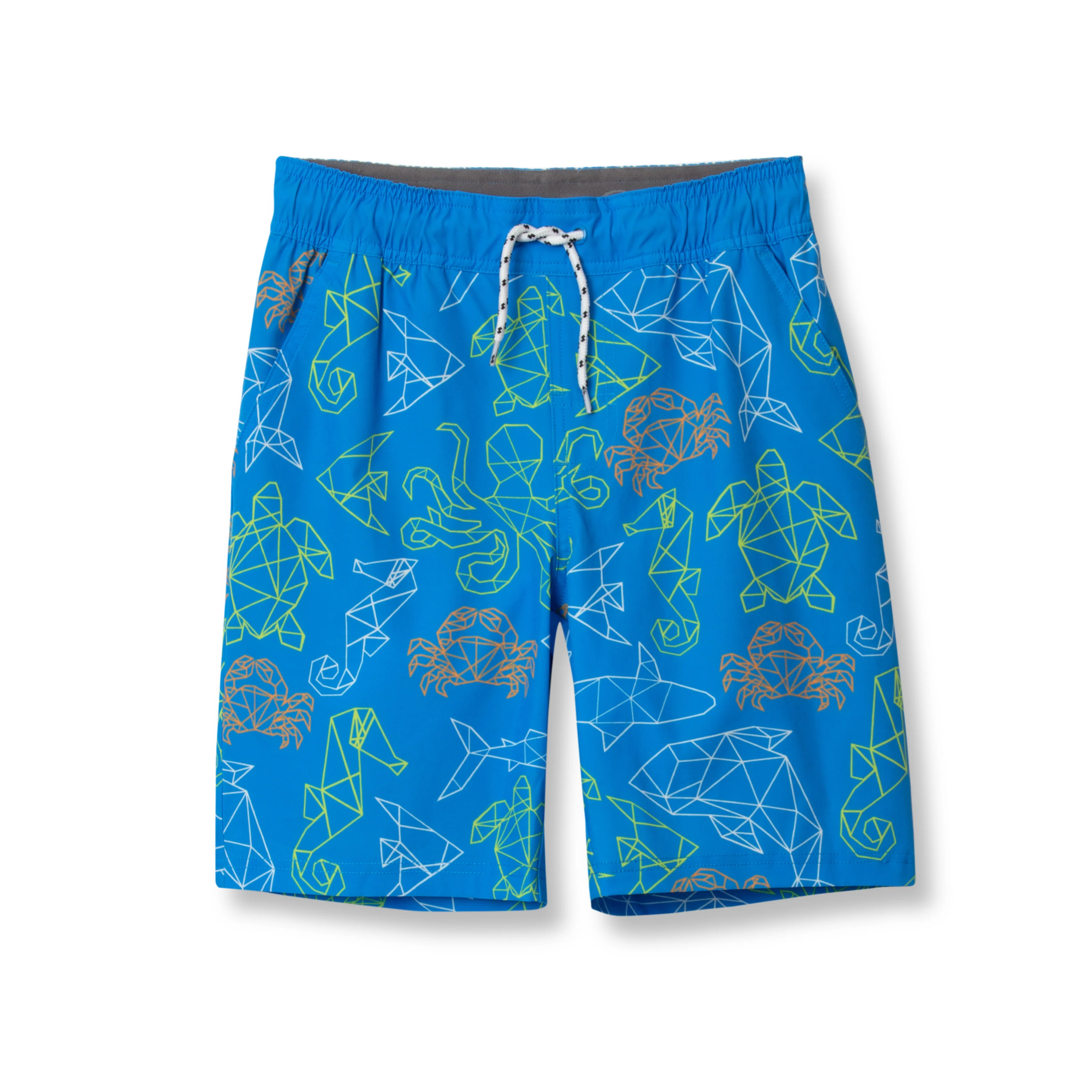 Boys Sea Spray Printed Swim Shorts - Image 12