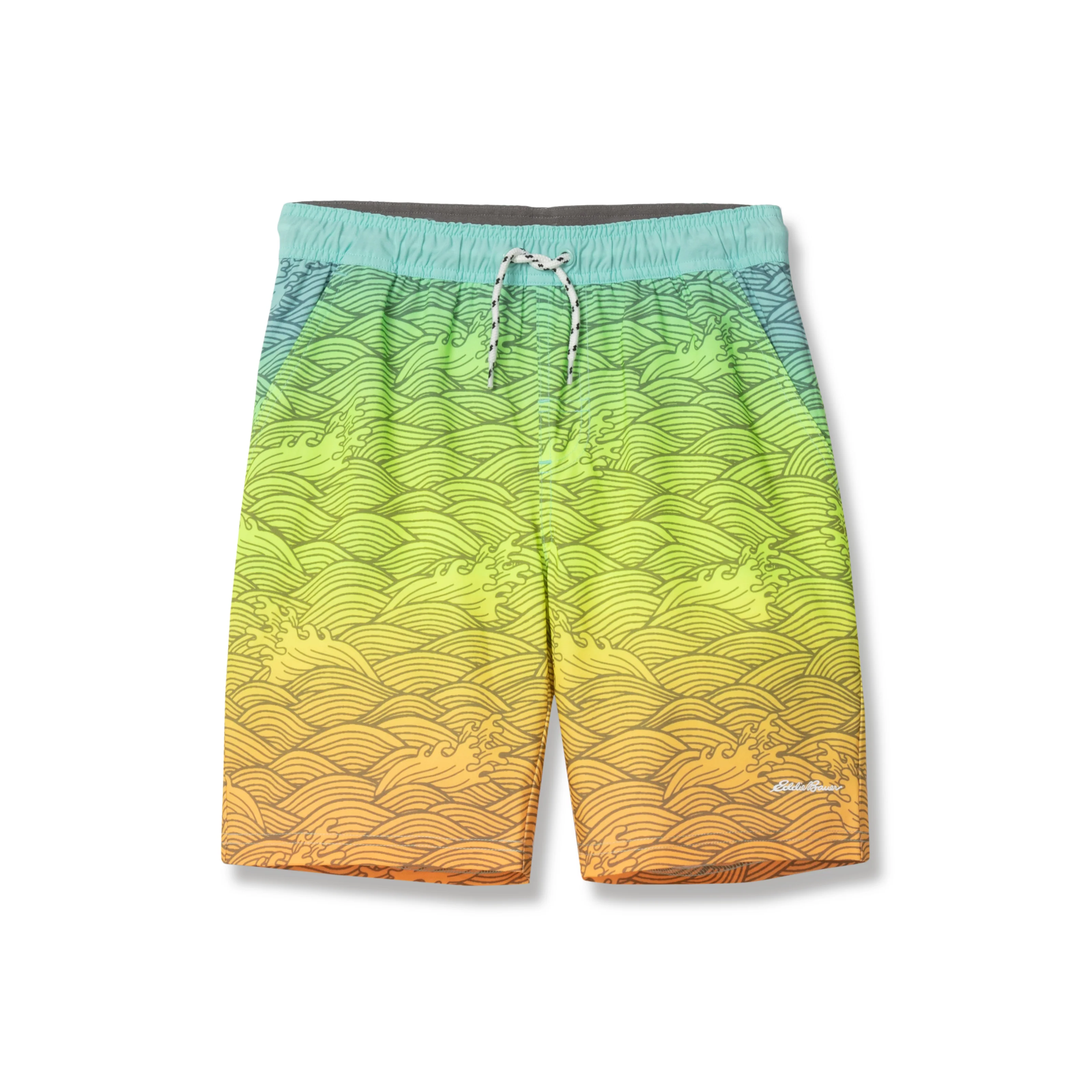 Boys Sea Spray Printed Swim Shorts - Image 6