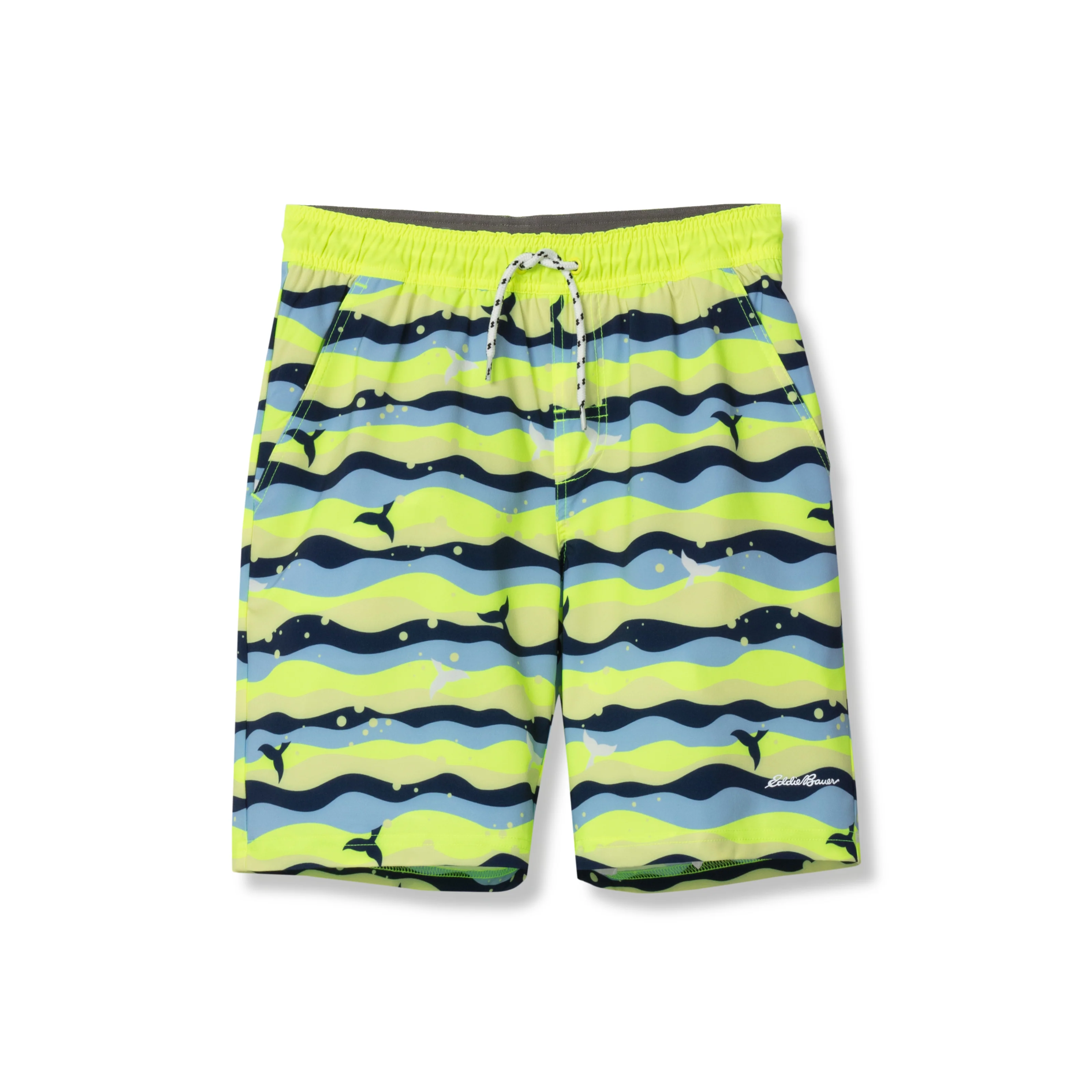 Boys Sea Spray Printed Swim Shorts - Image 9