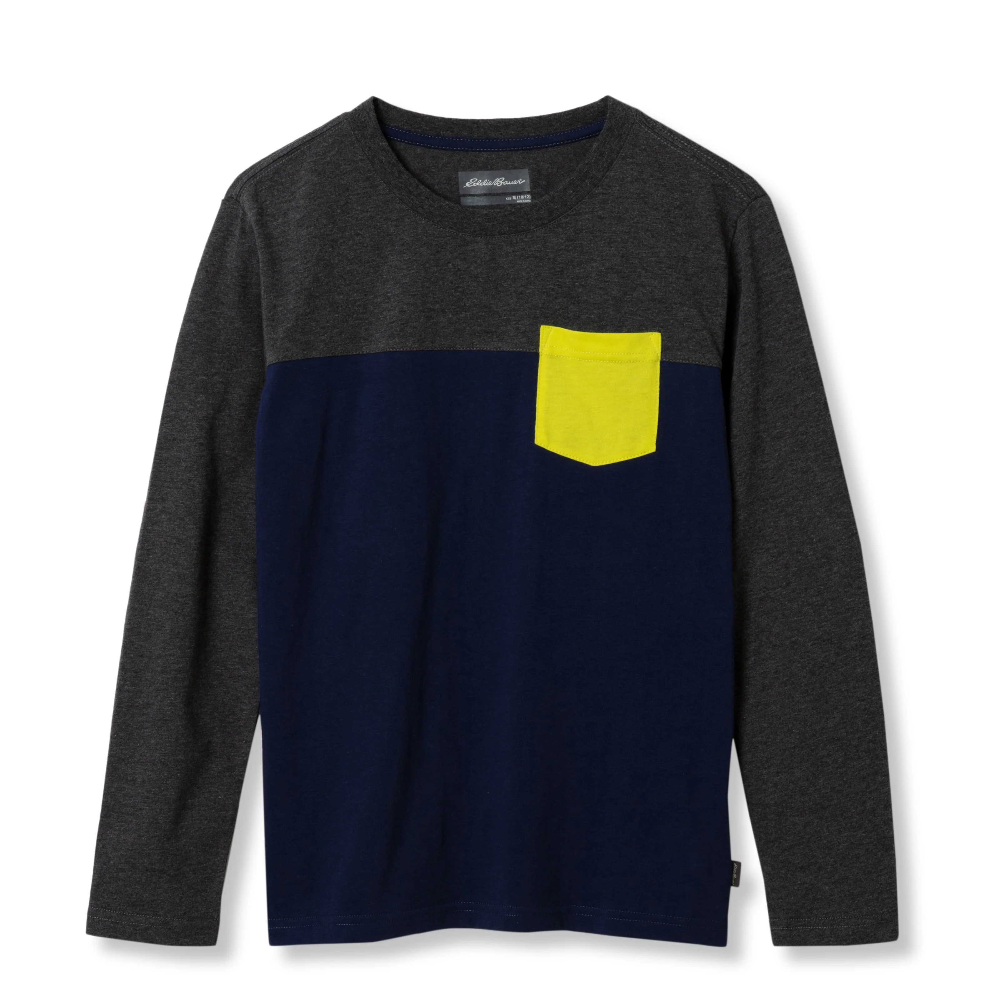 Boys Territory Long-Sleeve Pocket T-Shirt - Image 3