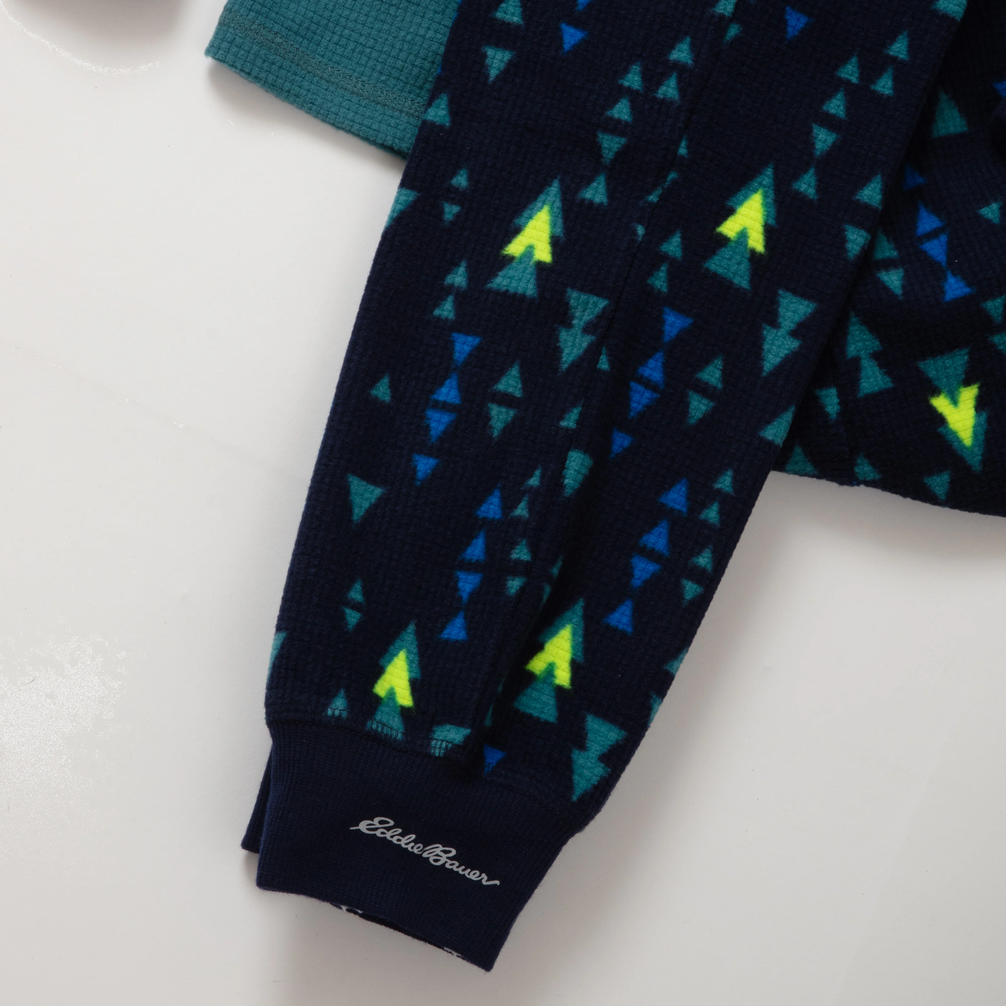 Boys Fleece And Waffle Knit Sleep Set - Image 3