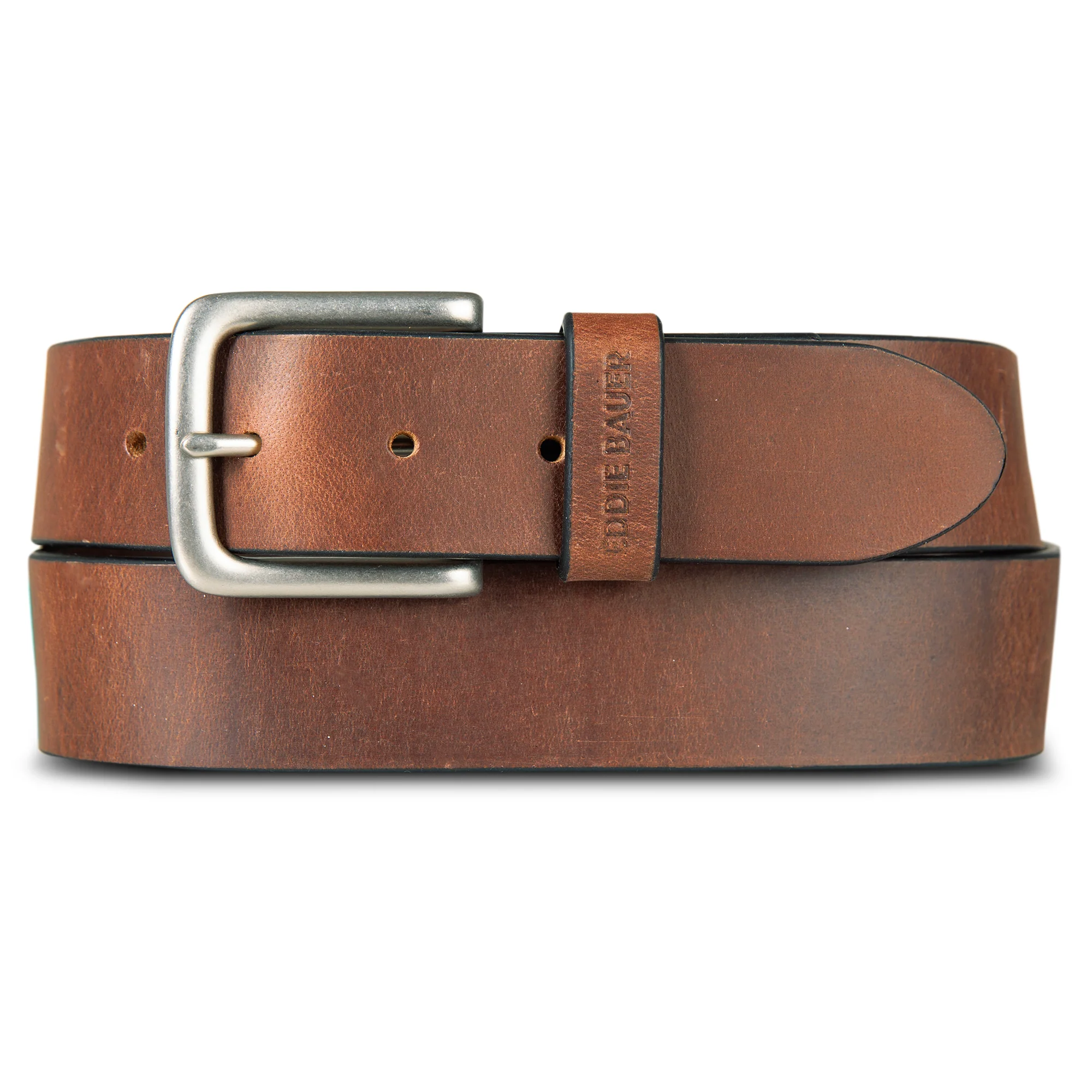 Bridle Leather Belt With Nickel Finish Buckle - Image 13