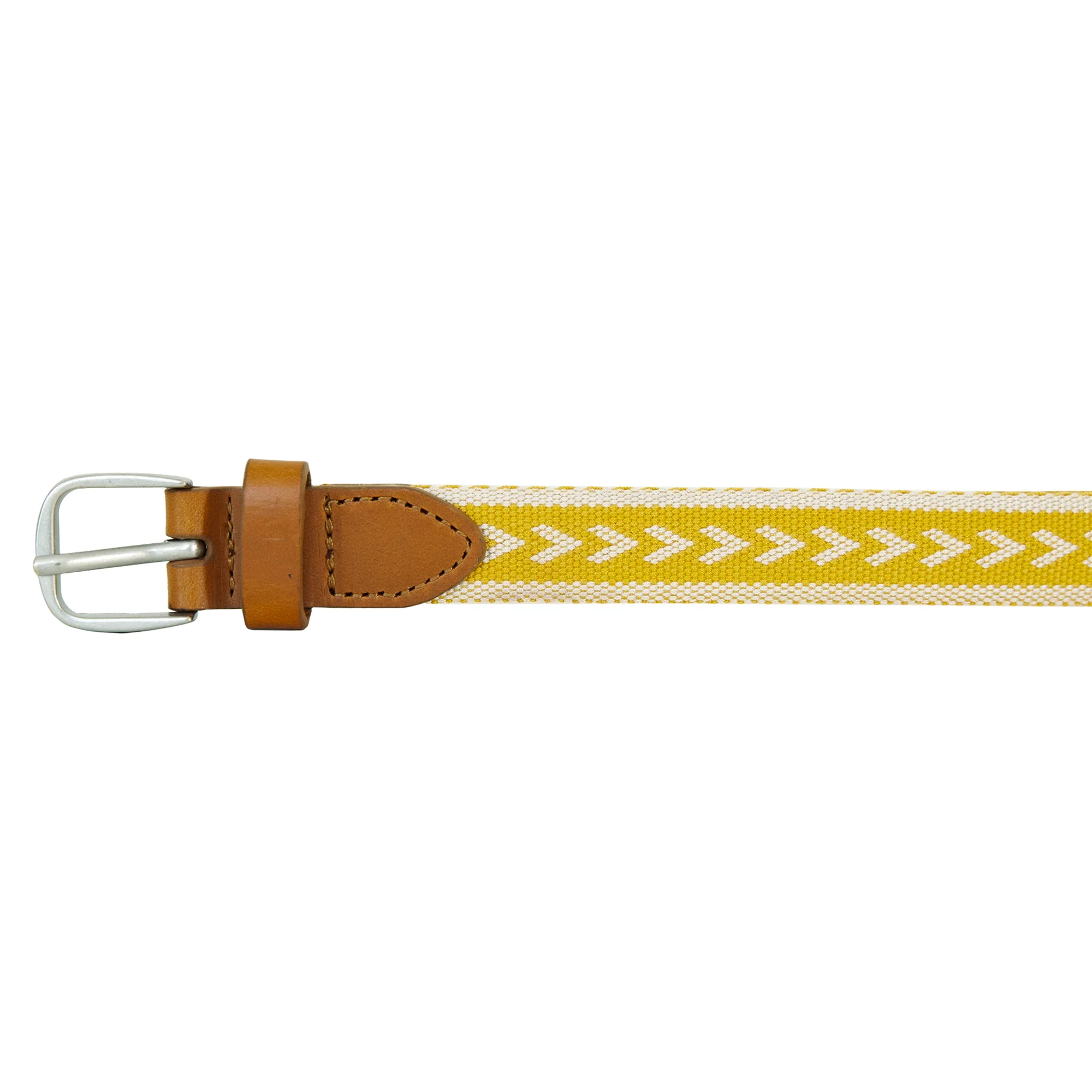 Cascade Woven Belt With Metal Buckle - Image 10