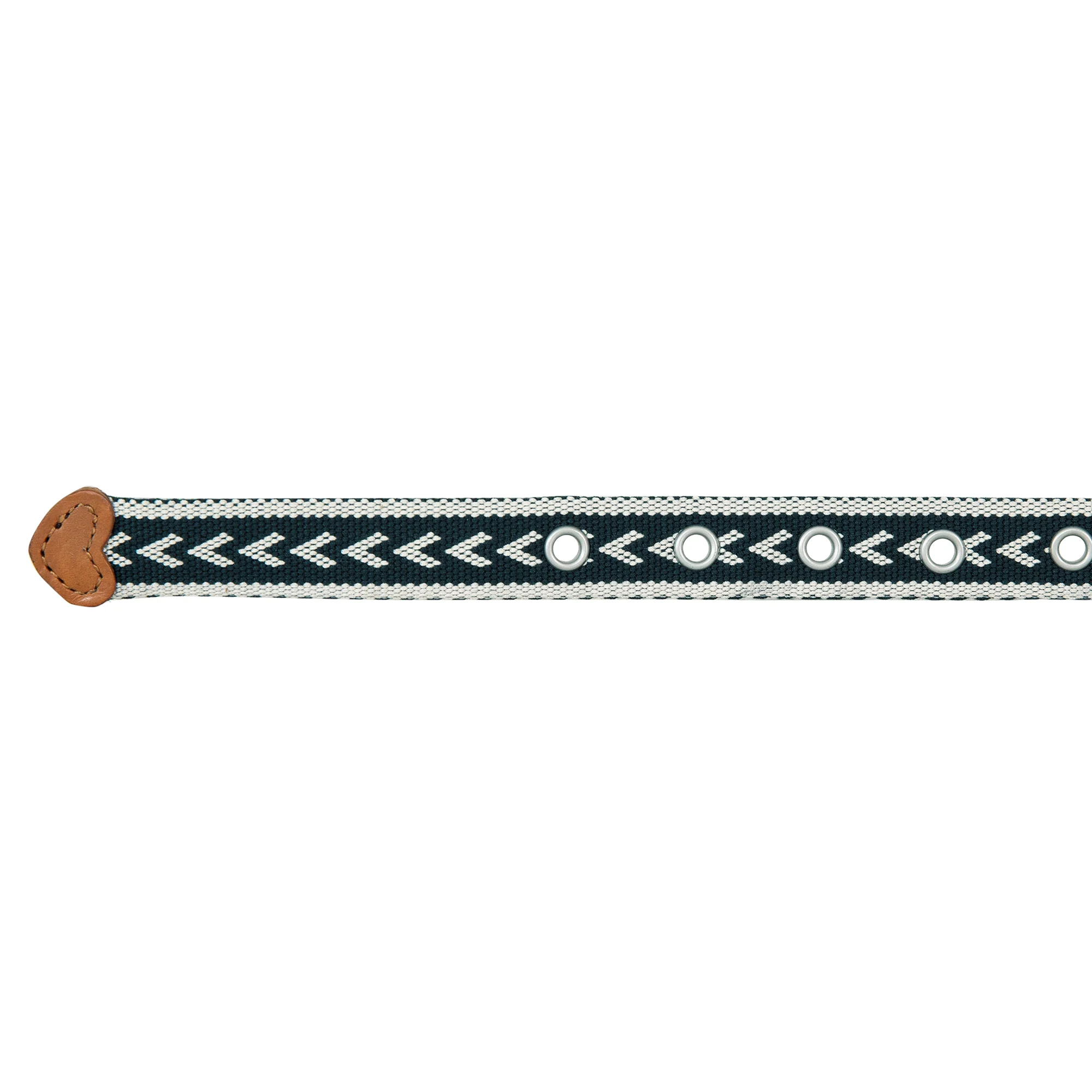 Cascade Woven Belt With Metal Buckle - Image 5