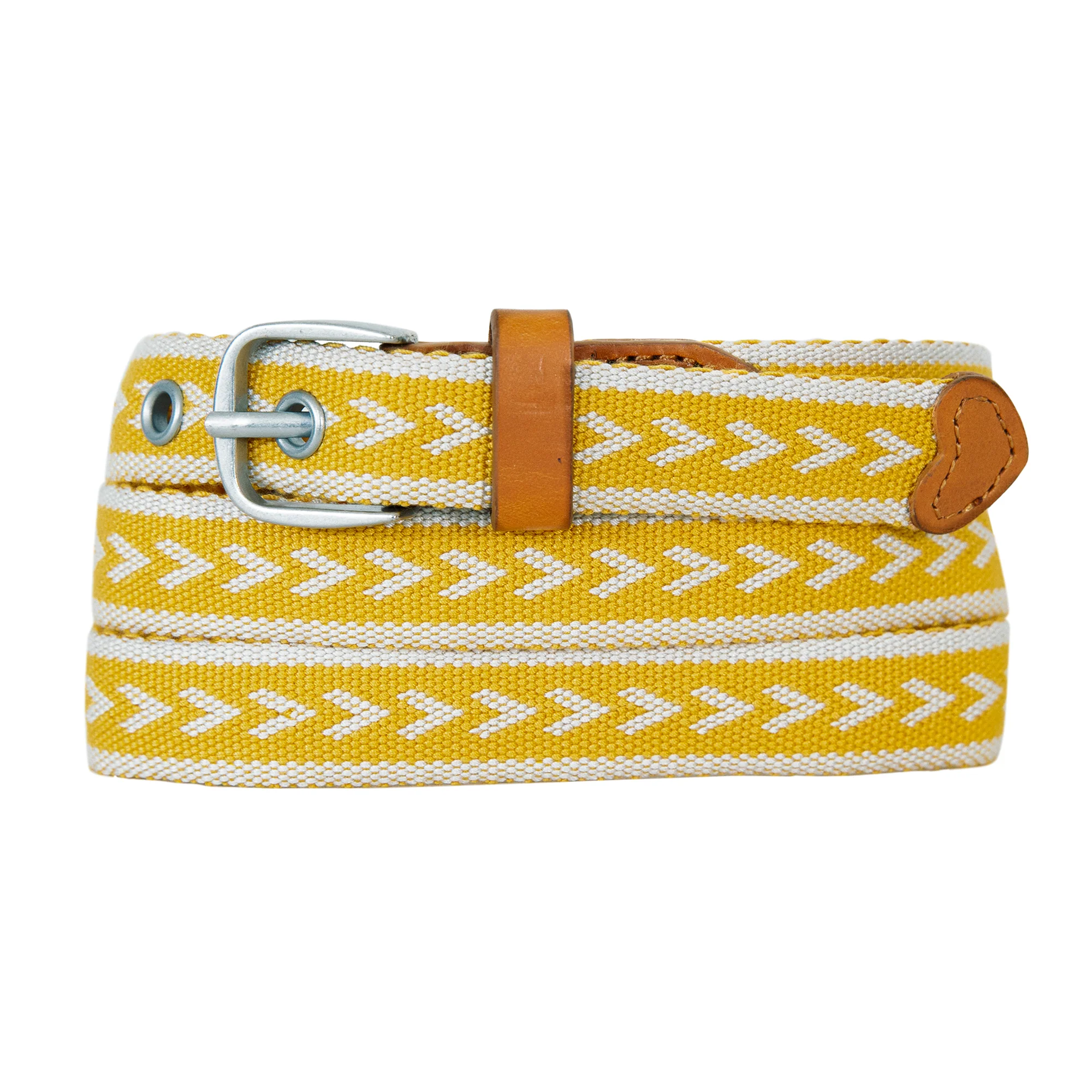 Cascade Woven Belt With Metal Buckle - Image 7