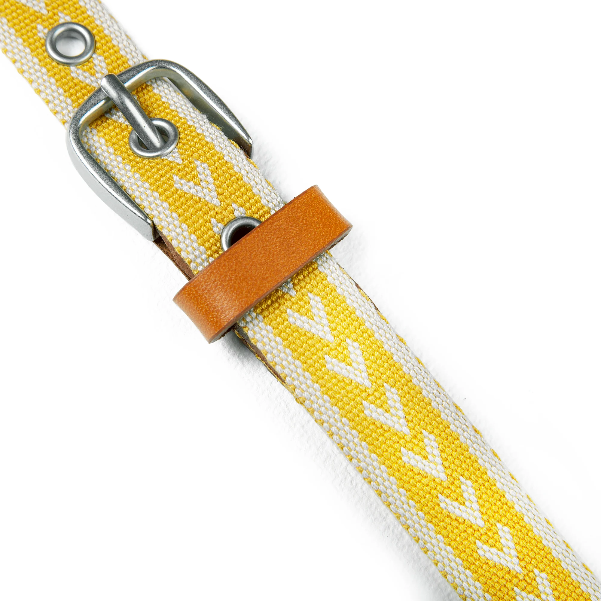Cascade Woven Belt With Metal Buckle - Image 9