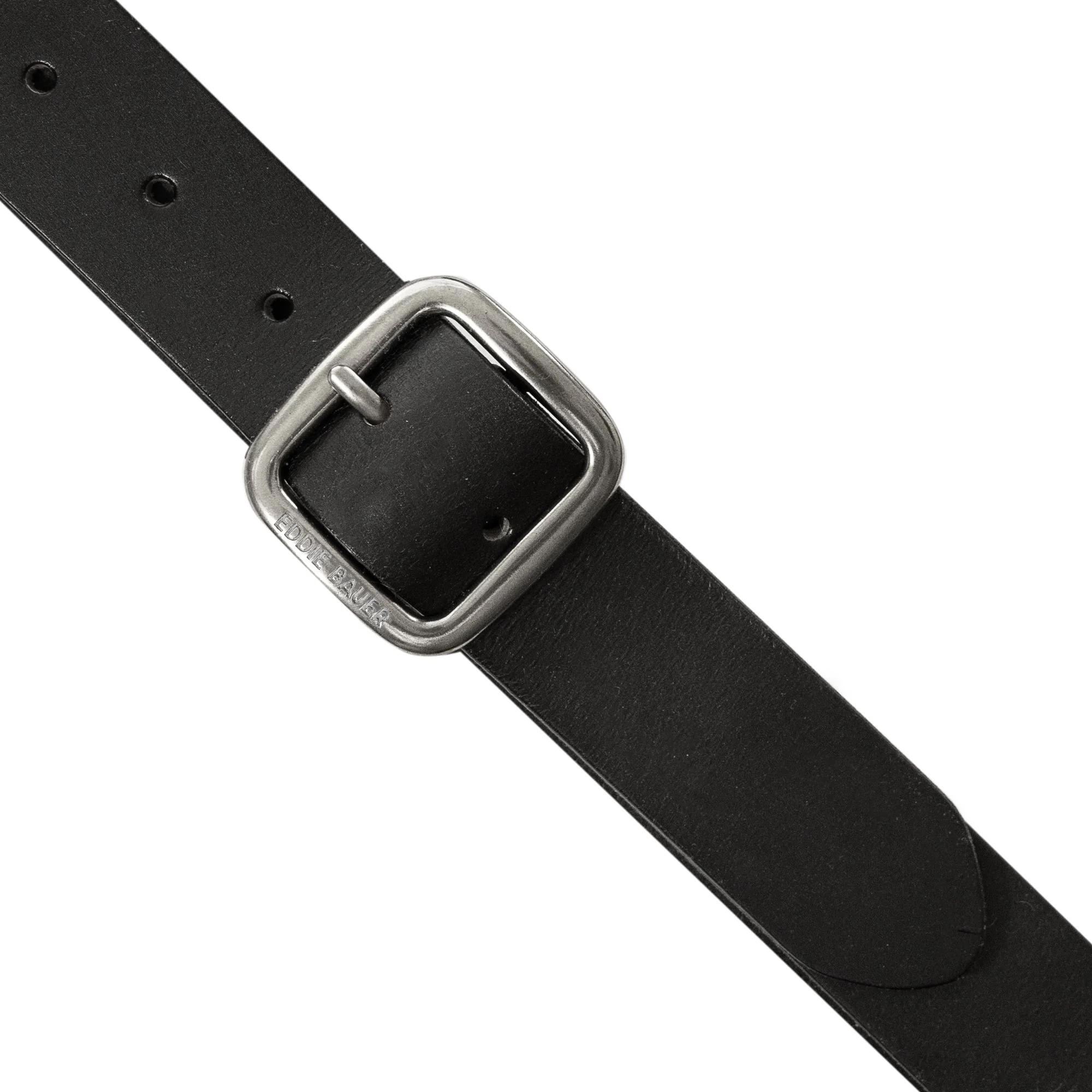 Center Bar Leather Jean Belt - Image 5