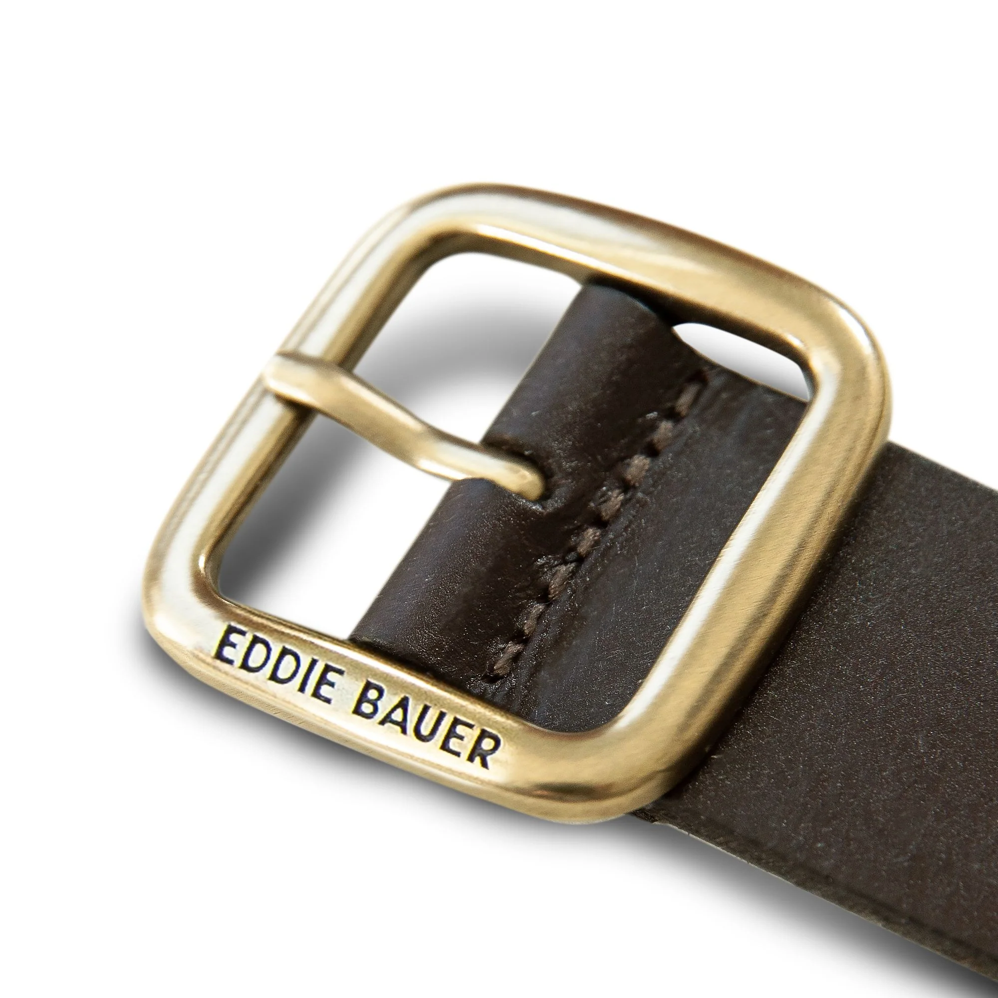 Center Bar Leather Jean Belt - Image 8