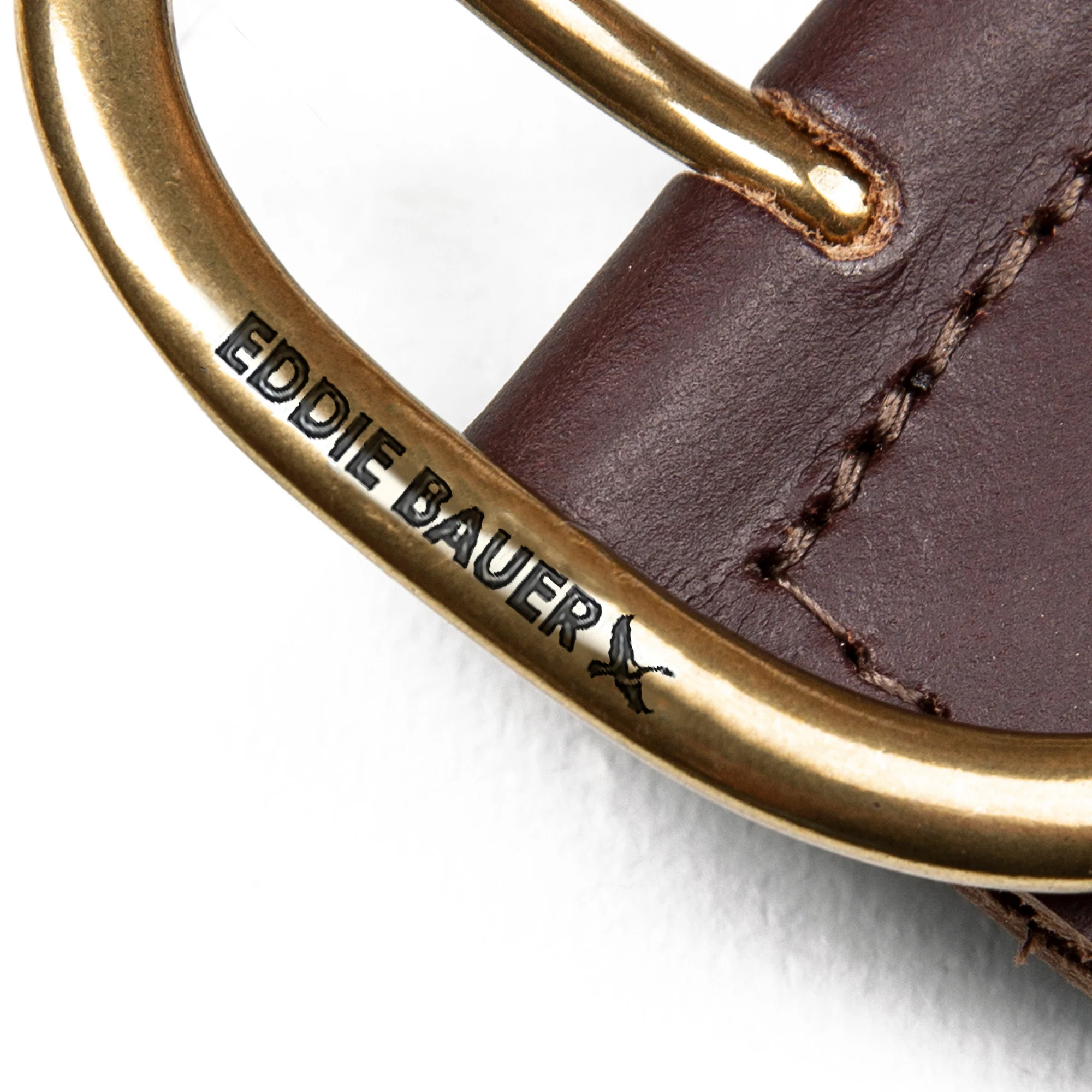 Center Bar Woven Leather Belt - Image 3