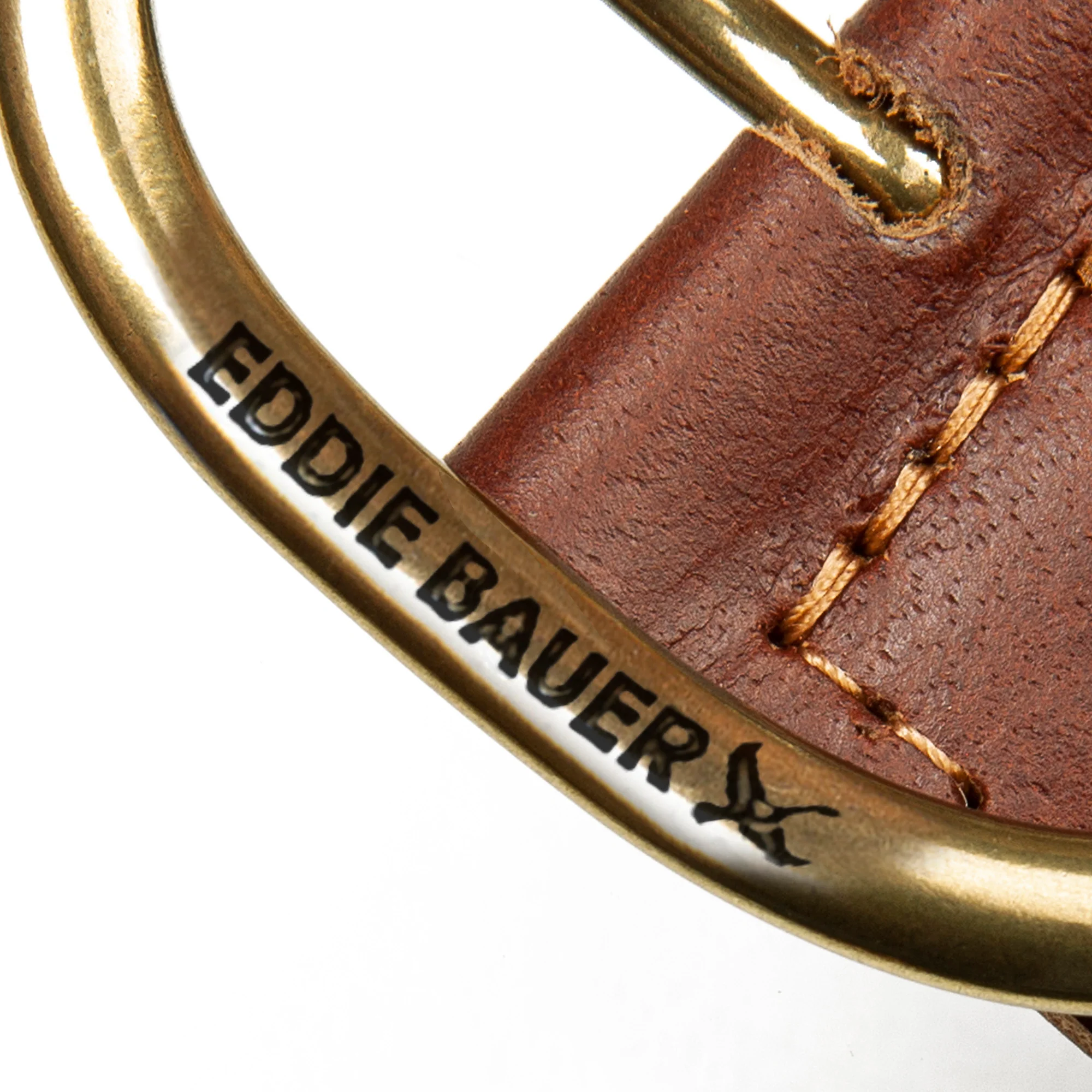Center Bar Woven Leather Belt - Image 8