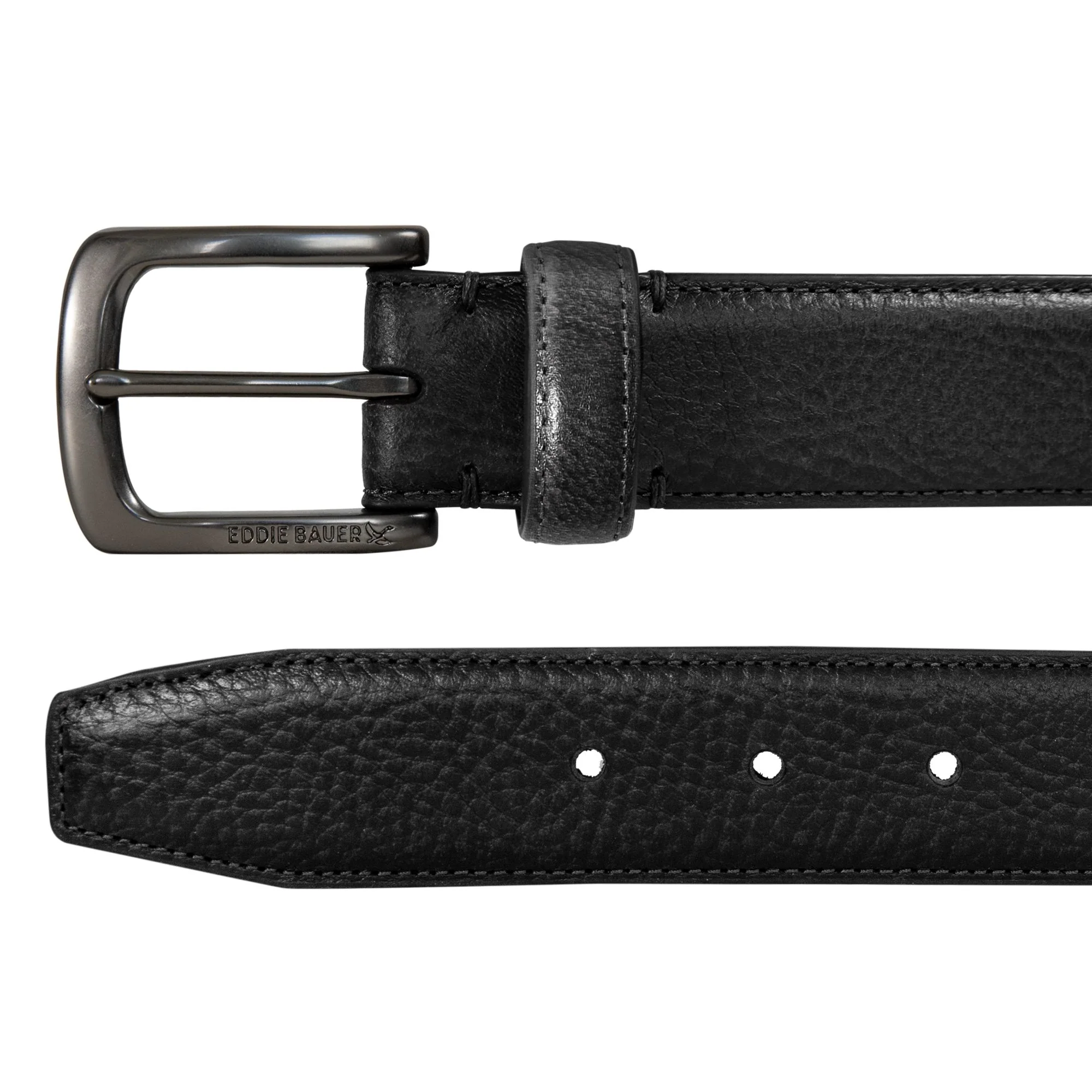 Classic Feather Edge Leather Belt - Image 2