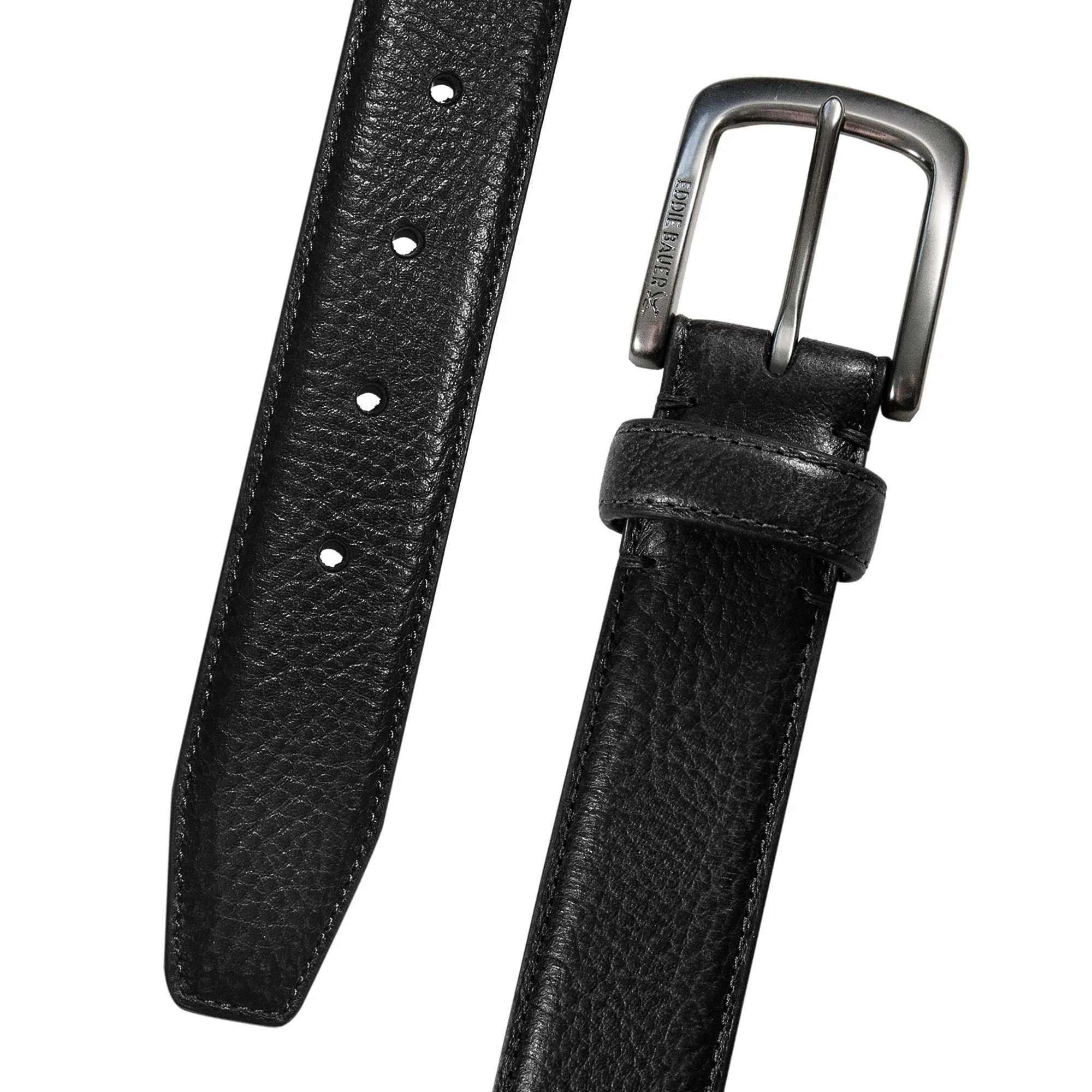 Classic Feather Edge Leather Belt - Image 4