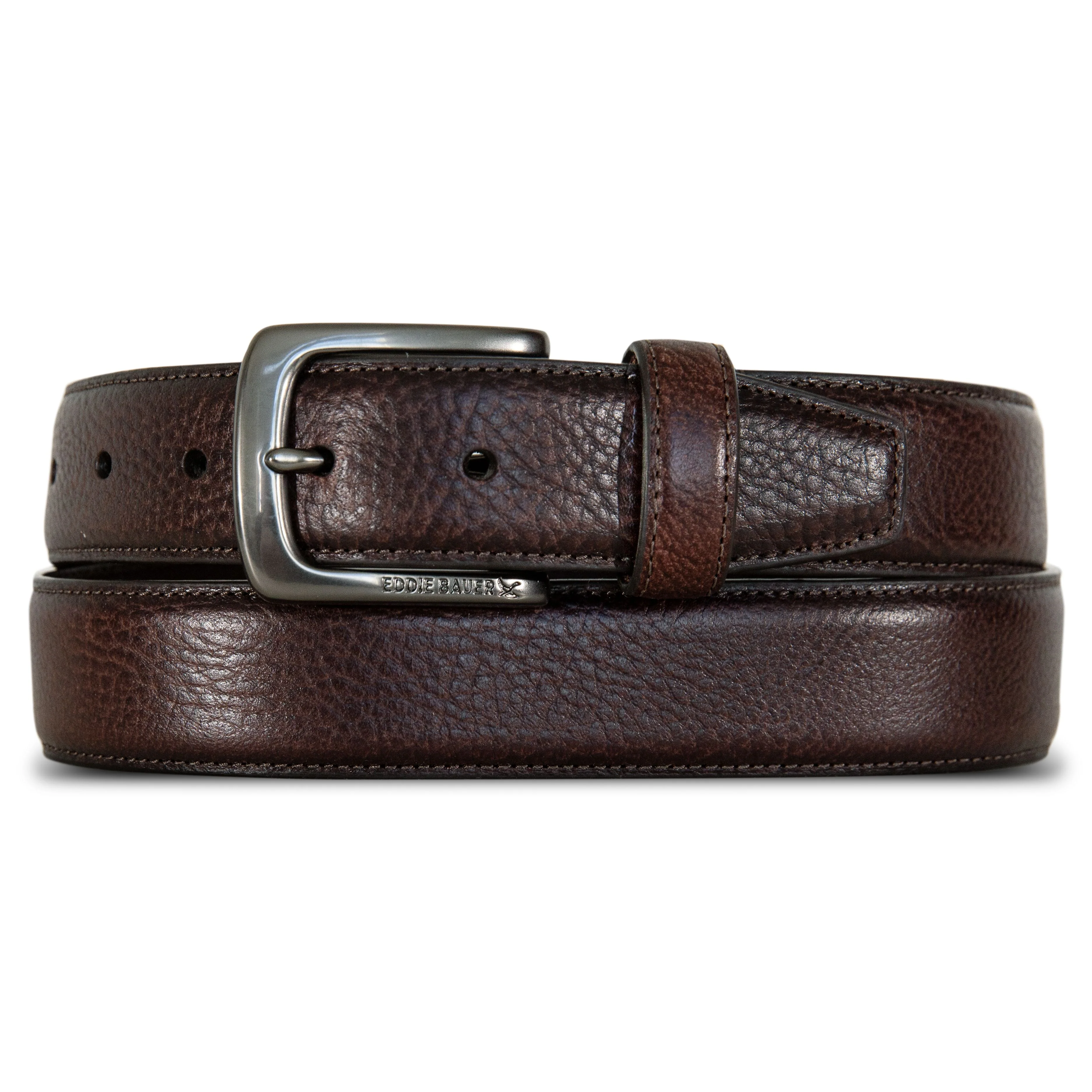 Classic Feather Edge Leather Belt - Image 6