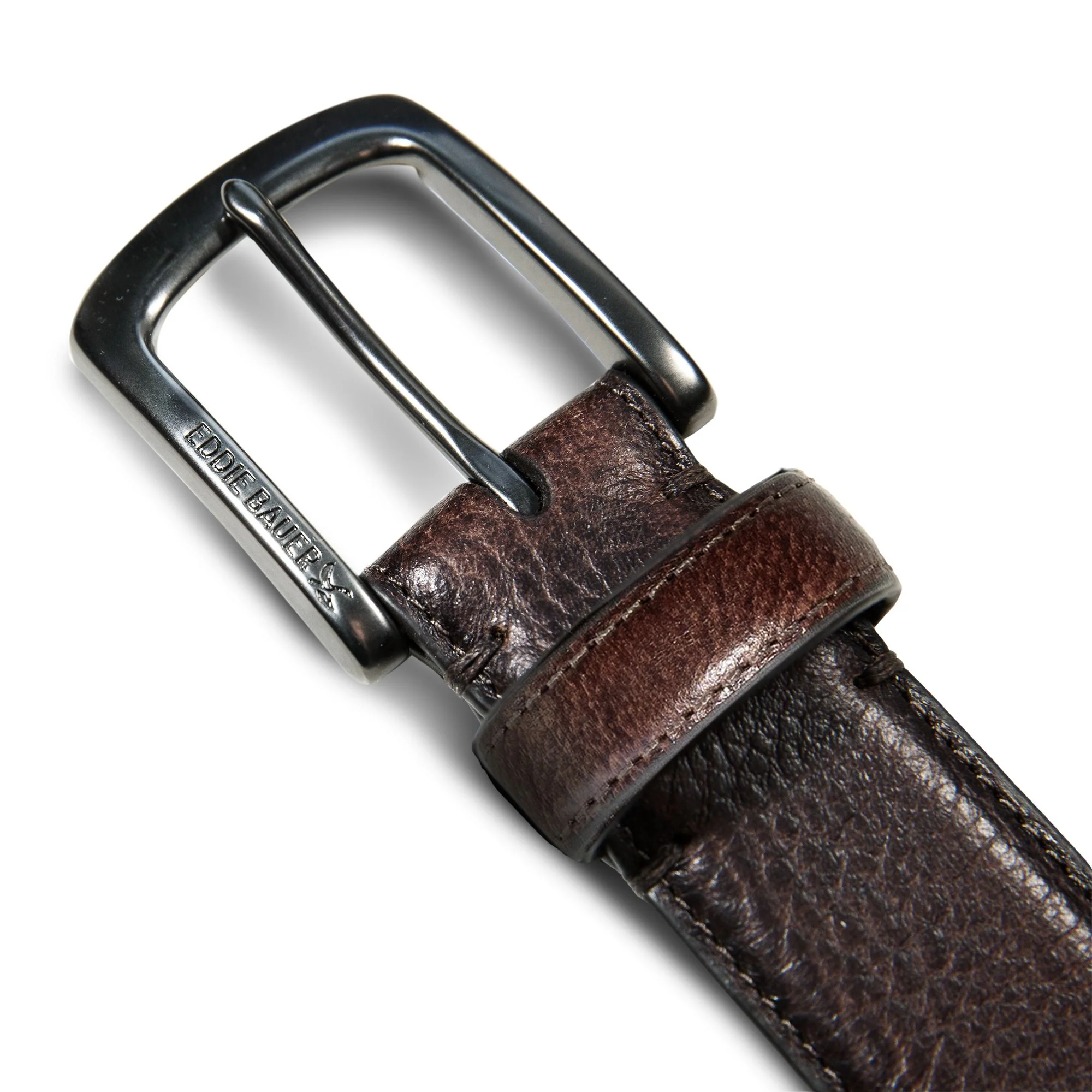 Classic Feather Edge Leather Belt - Image 8