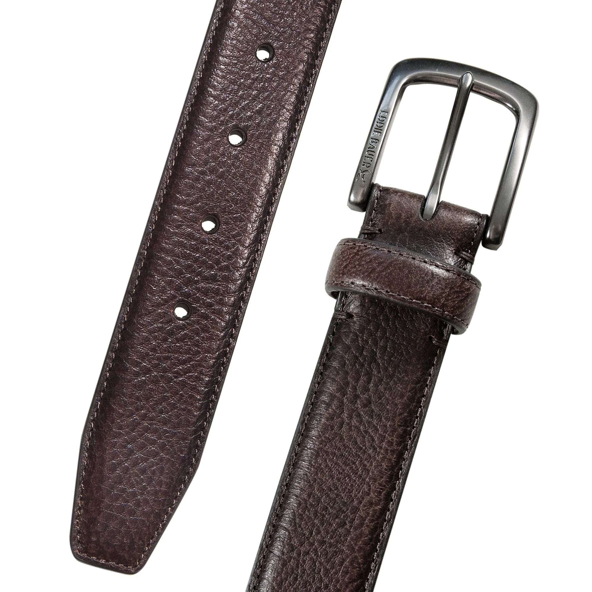 Classic Feather Edge Leather Belt - Image 9