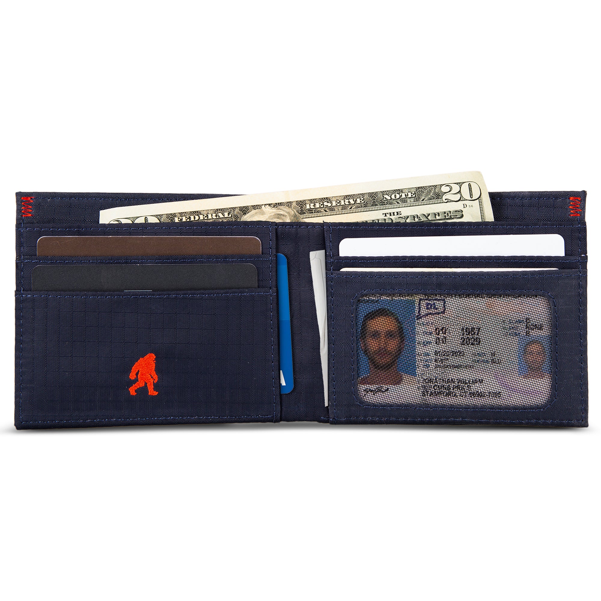 Companion Ripstop Nylon Bifold Wallet - Image 10