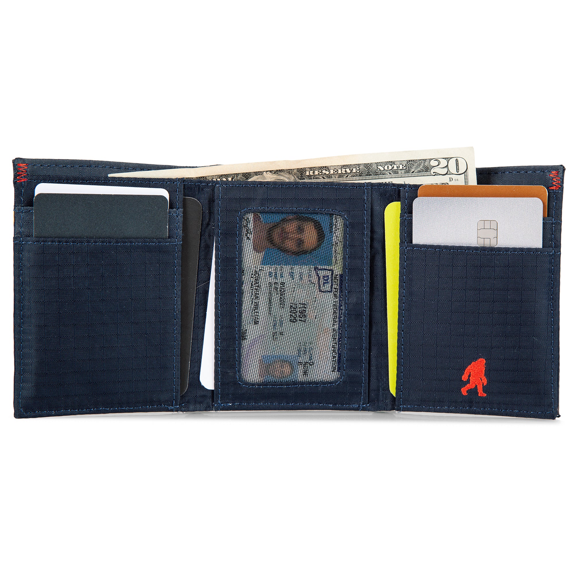 Companion Ripstop Nylon Trifold Wallet - Image 10