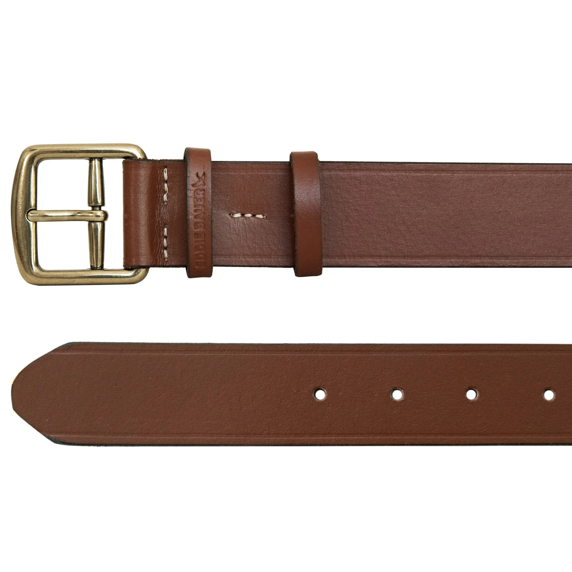 Double Keeper Leather Jean Belt - Image 12