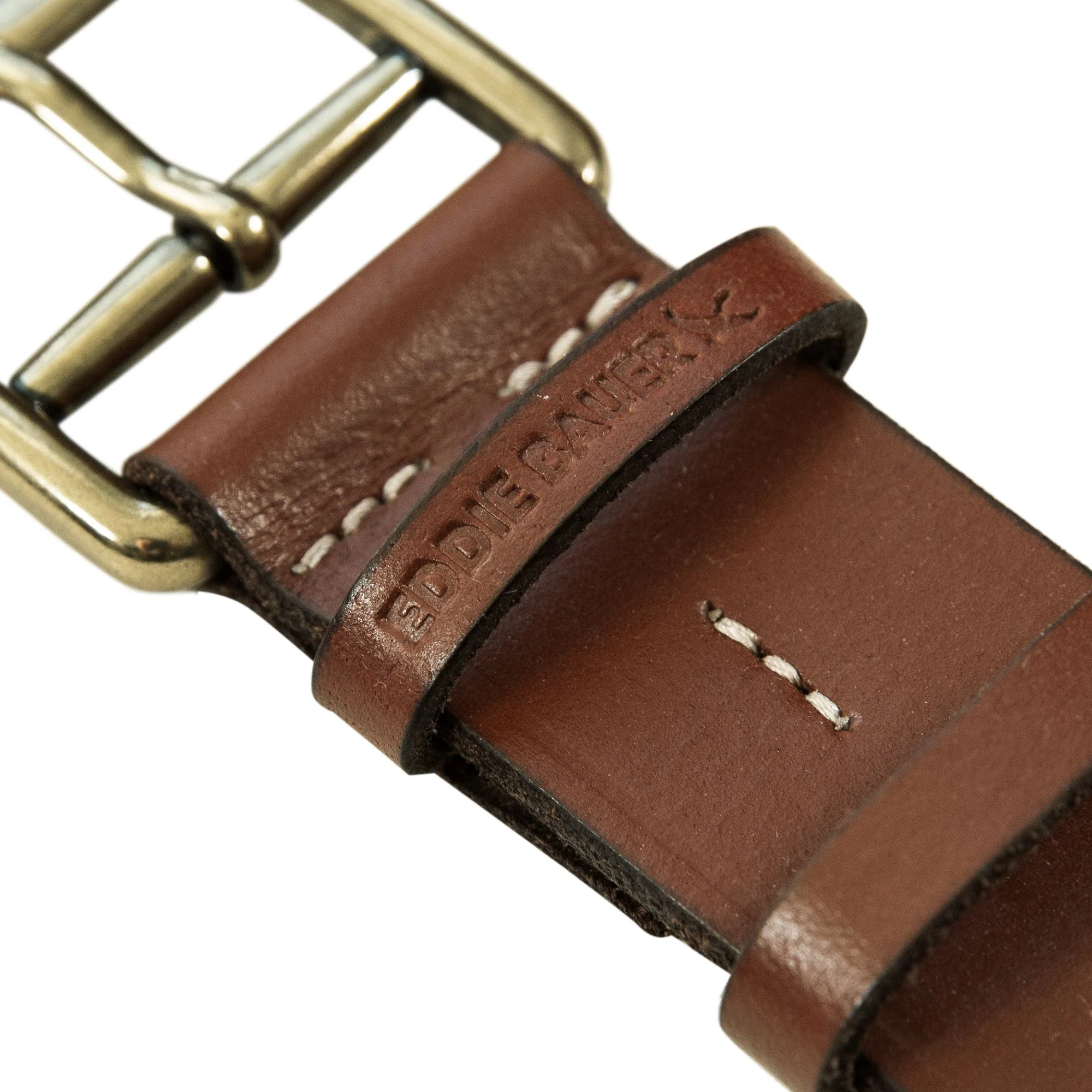 Double Keeper Leather Jean Belt - Image 13
