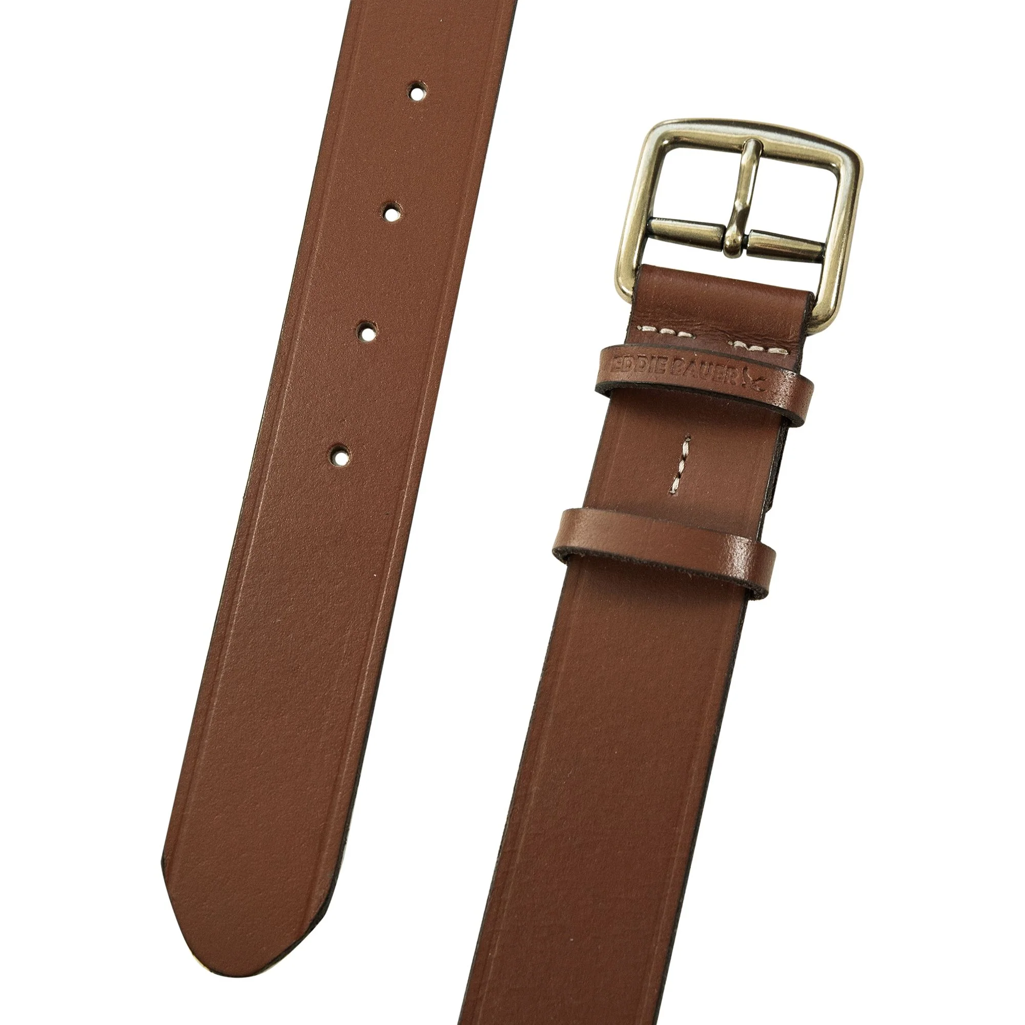 Double Keeper Leather Jean Belt - Image 14