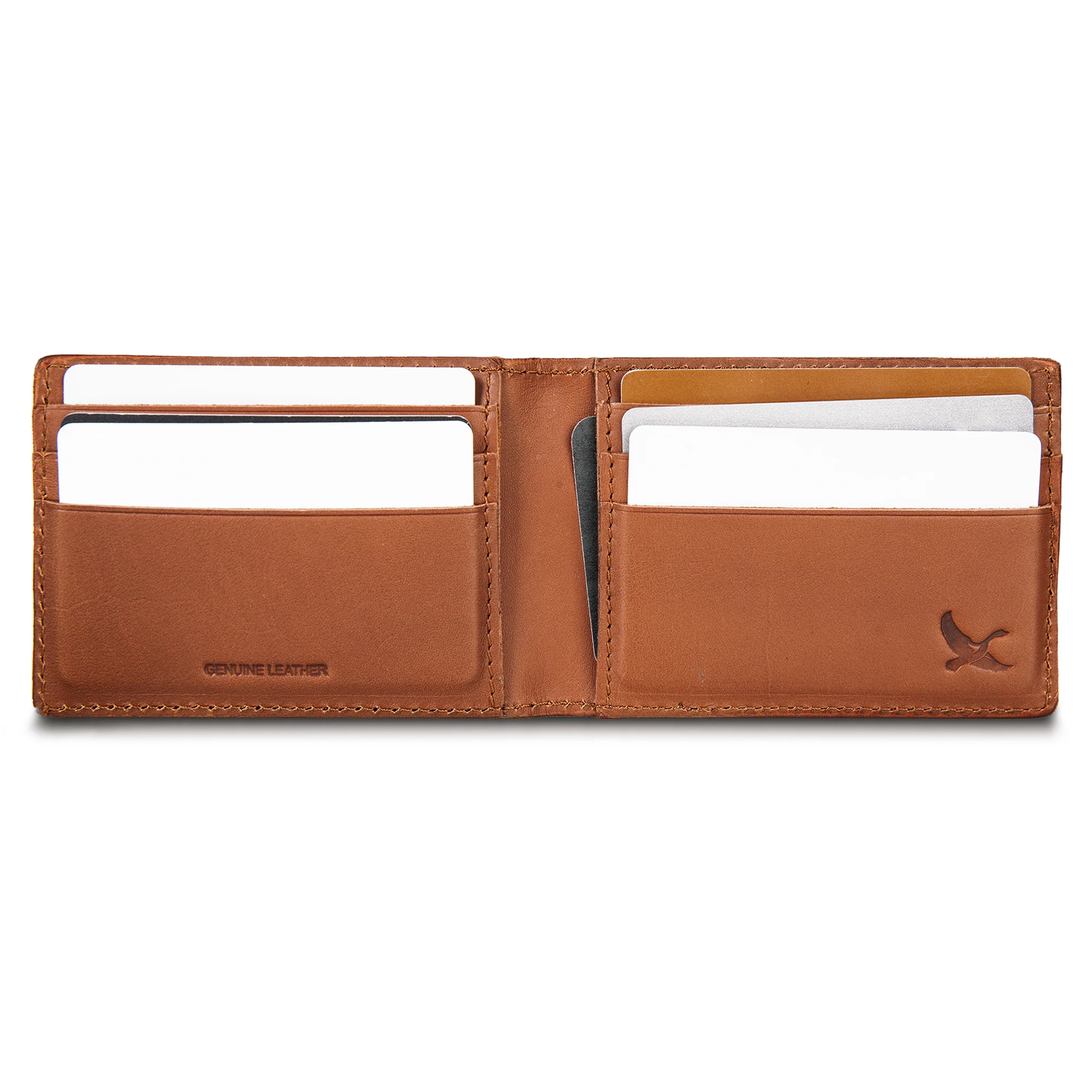 EB Outdoor Leather Front Pocket Wallet - Image 5
