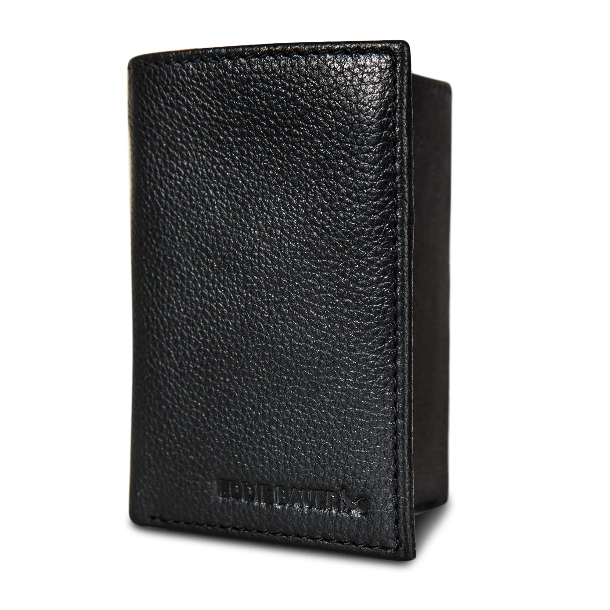 EB Signature Logo Leather Trifold Wallet - Image 24