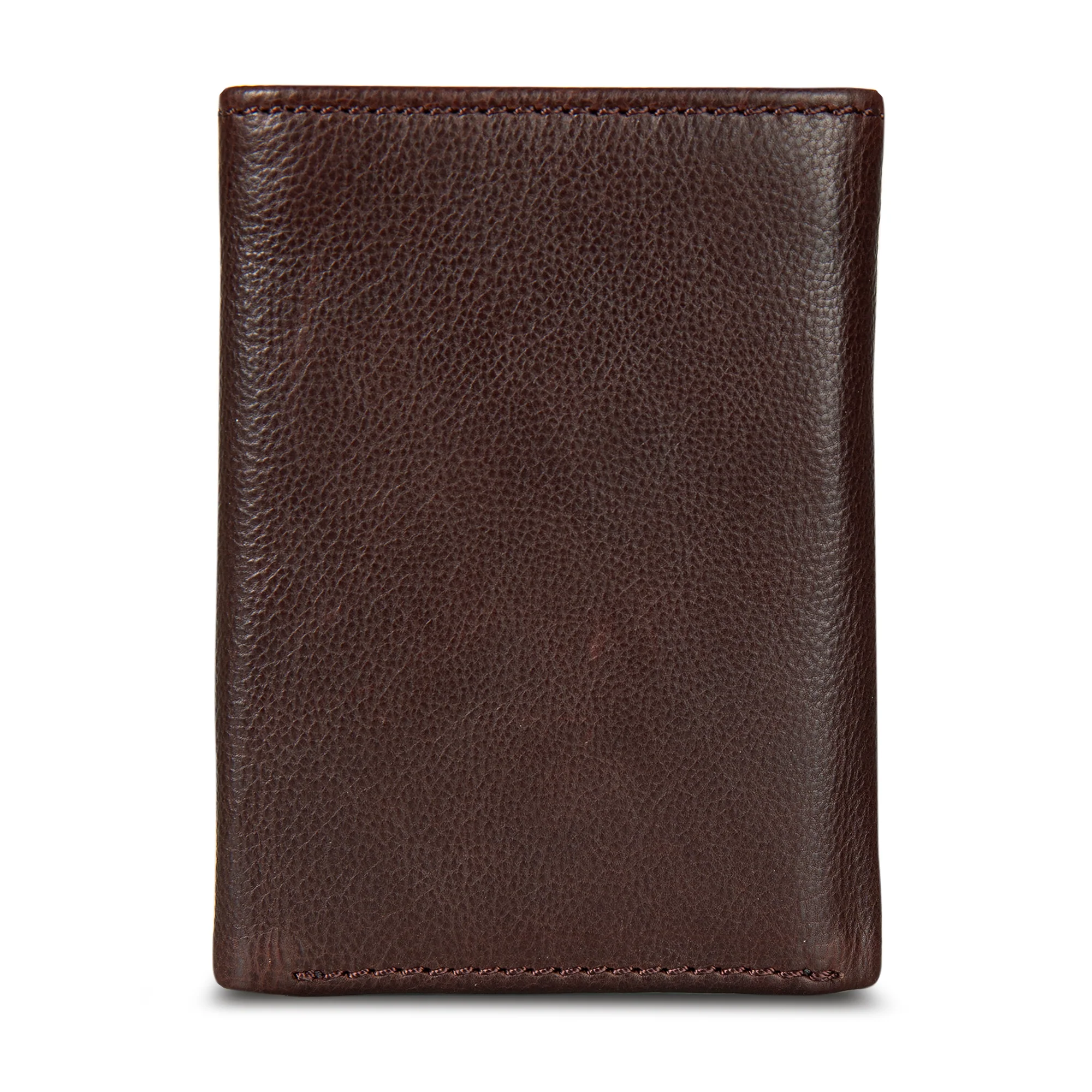EB Signature Logo Leather Trifold Wallet - Image 5