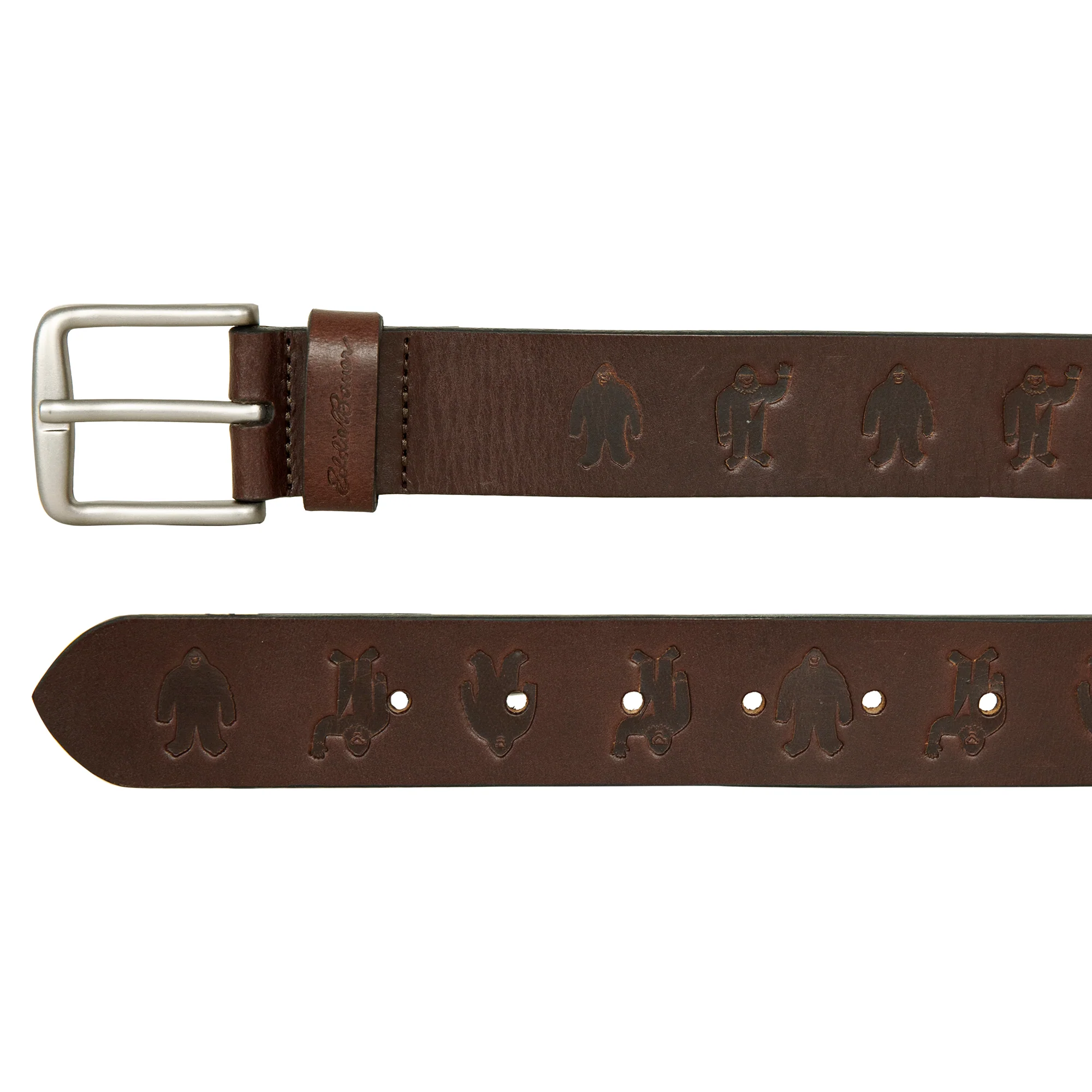 Embossed Sasquatch Harness Leather Belt - Image 2