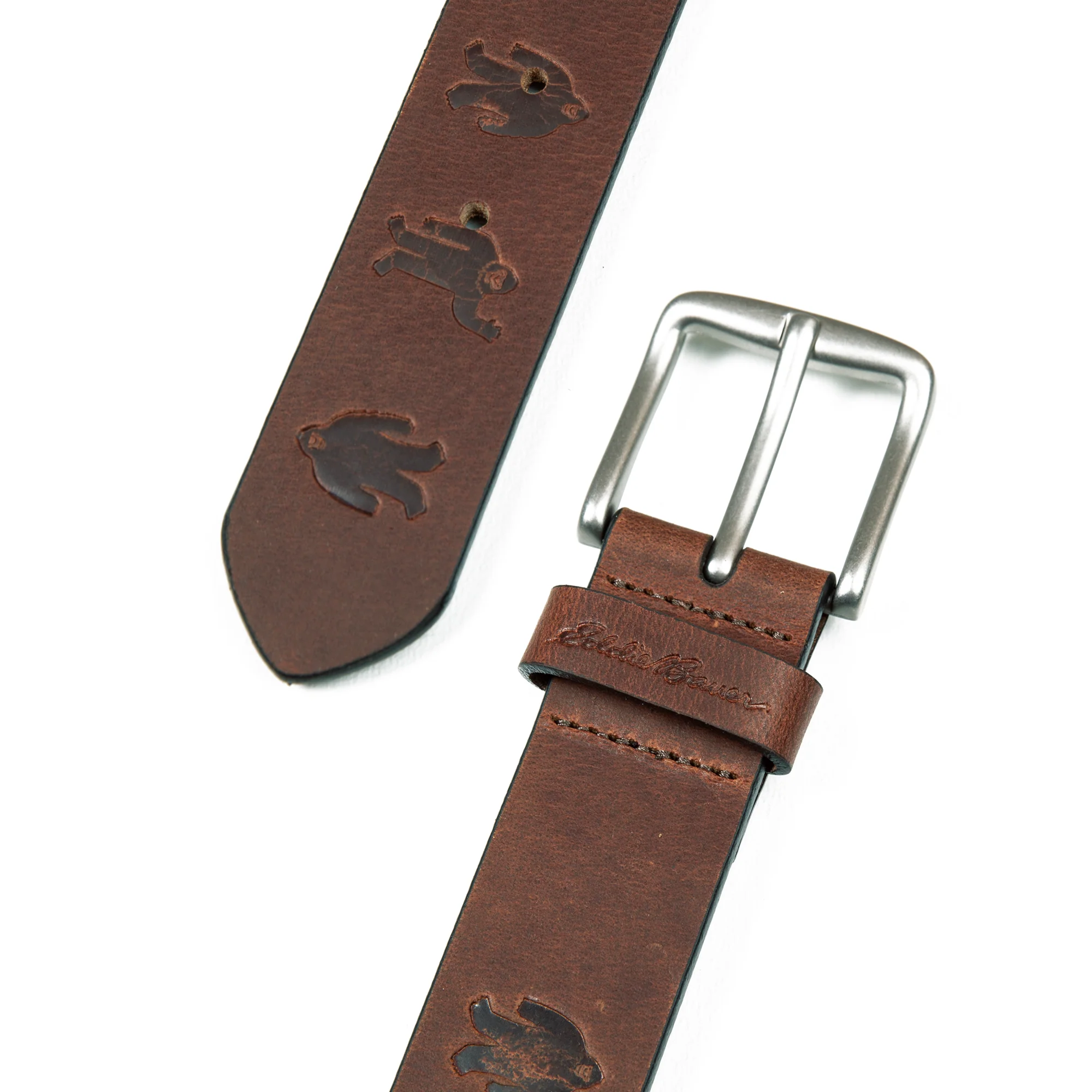 Embossed Sasquatch Harness Leather Belt - Image 4