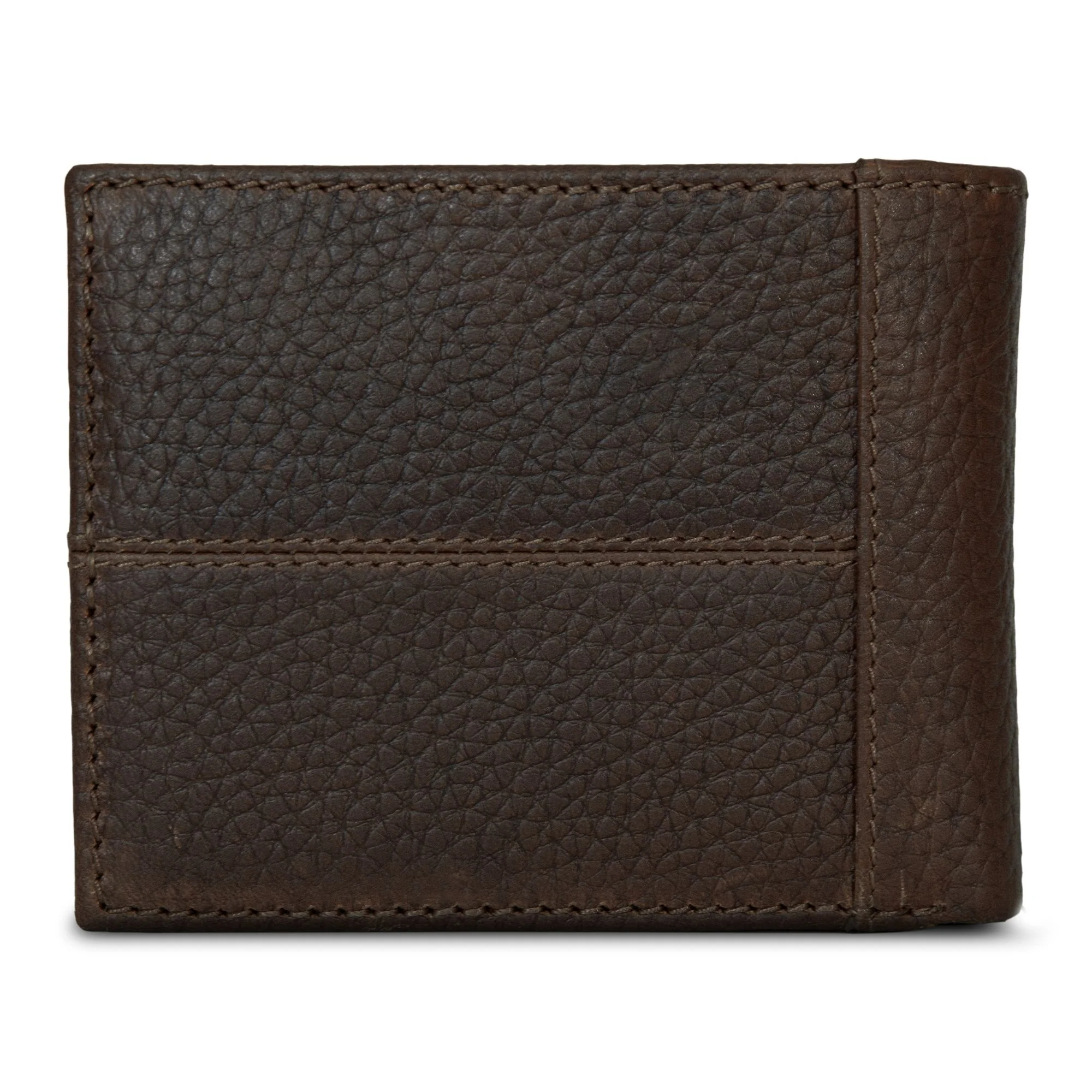 Extra Capacity Rugged Leather Bifold With Flip Id - Image 4