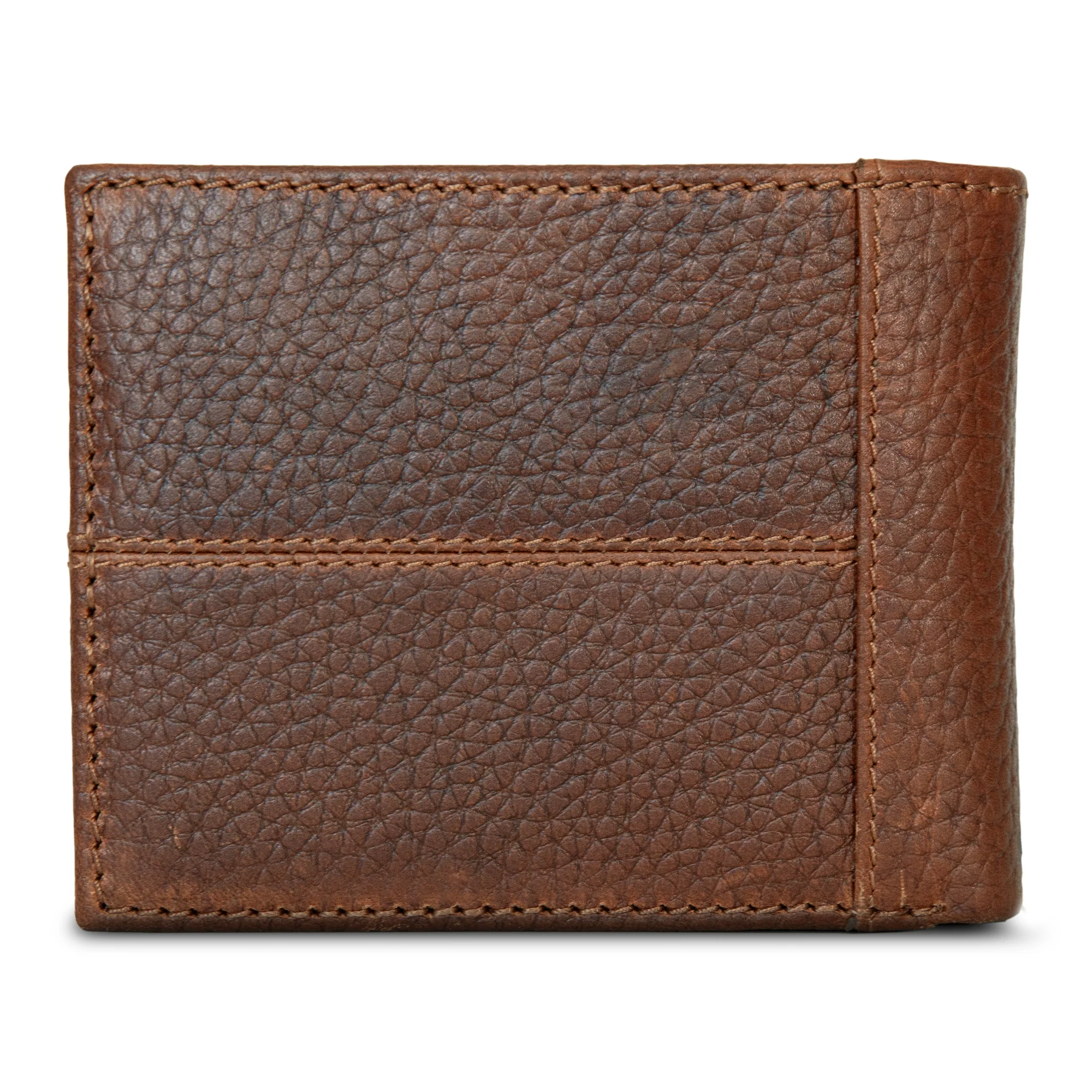 Extra Capacity Rugged Leather Bifold With Flip Id - Image 5