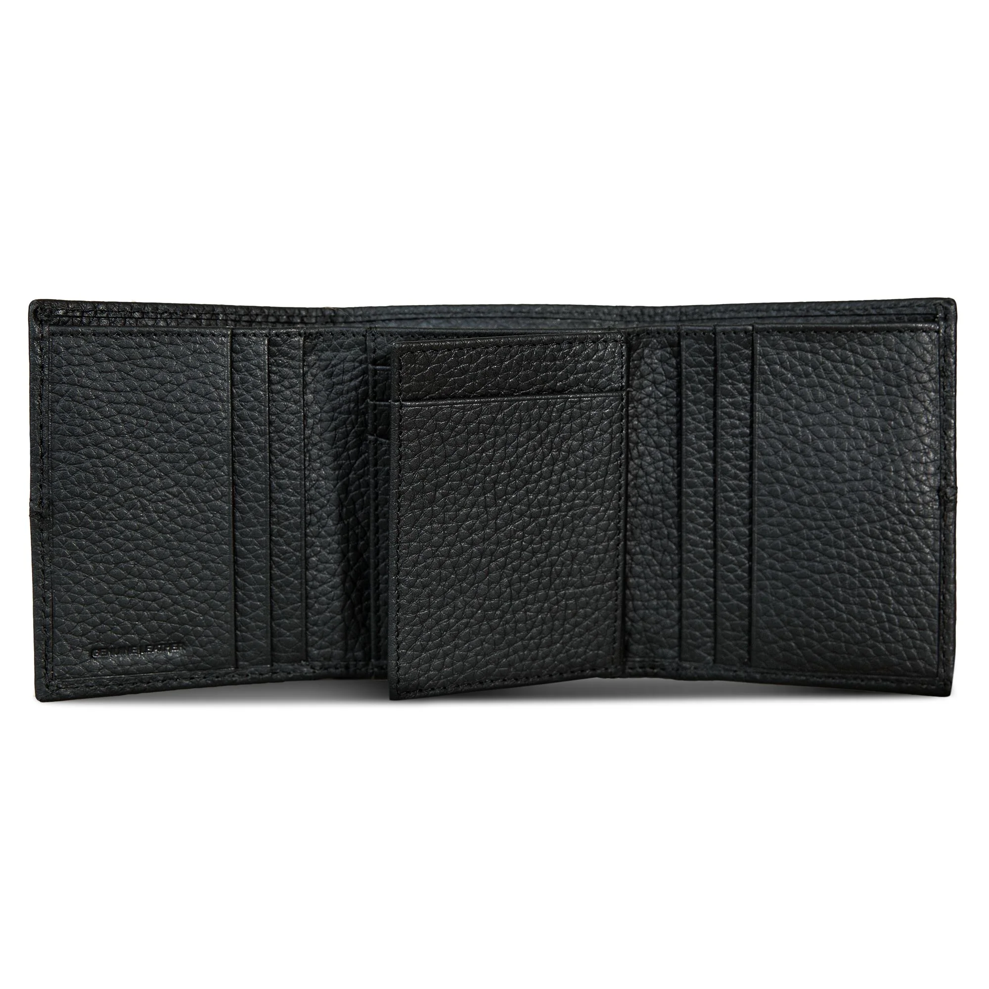 Extra Capacity Rugged Leather Trifold With Flip Id - Image 13