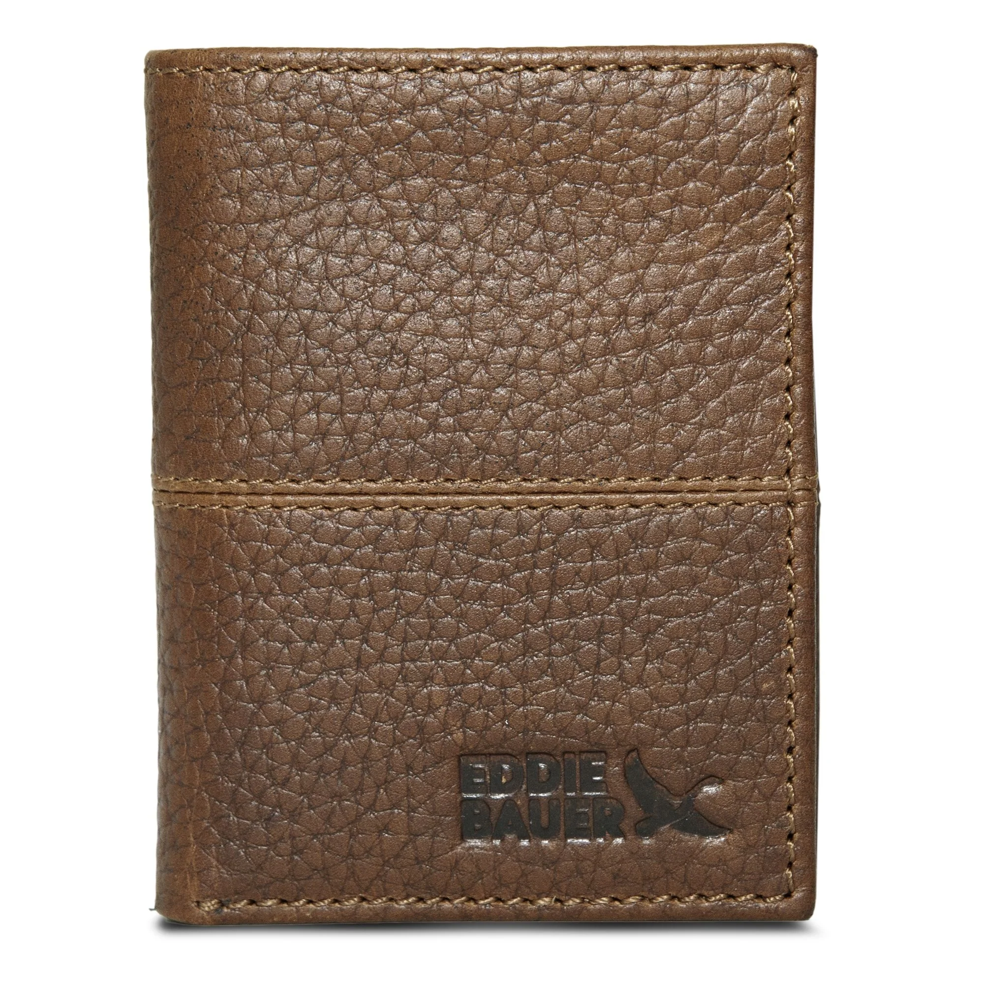 Extra Capacity Rugged Leather Trifold With Flip Id - Image 3