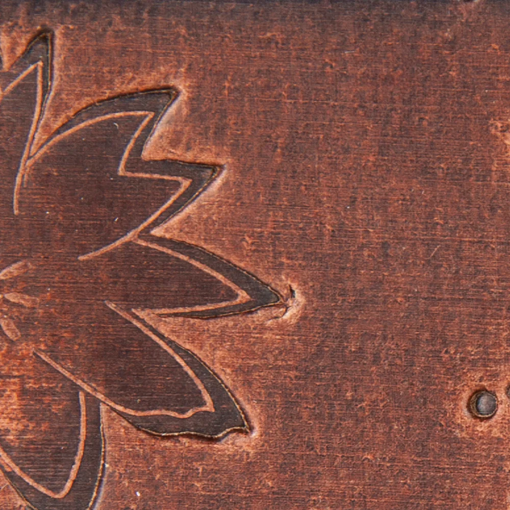 Floral Tooled Leather Belt - Image 12