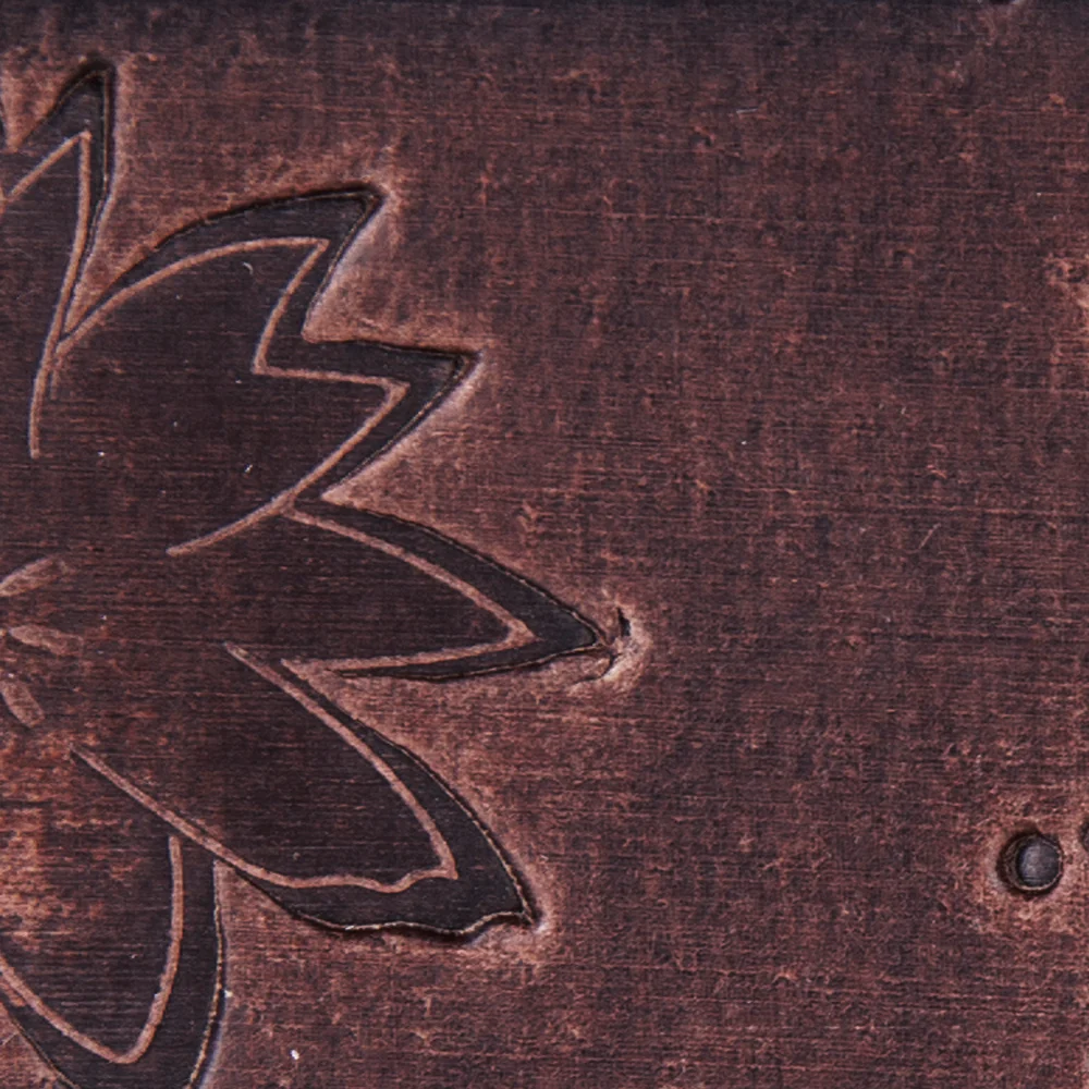 Floral Tooled Leather Belt - Image 6